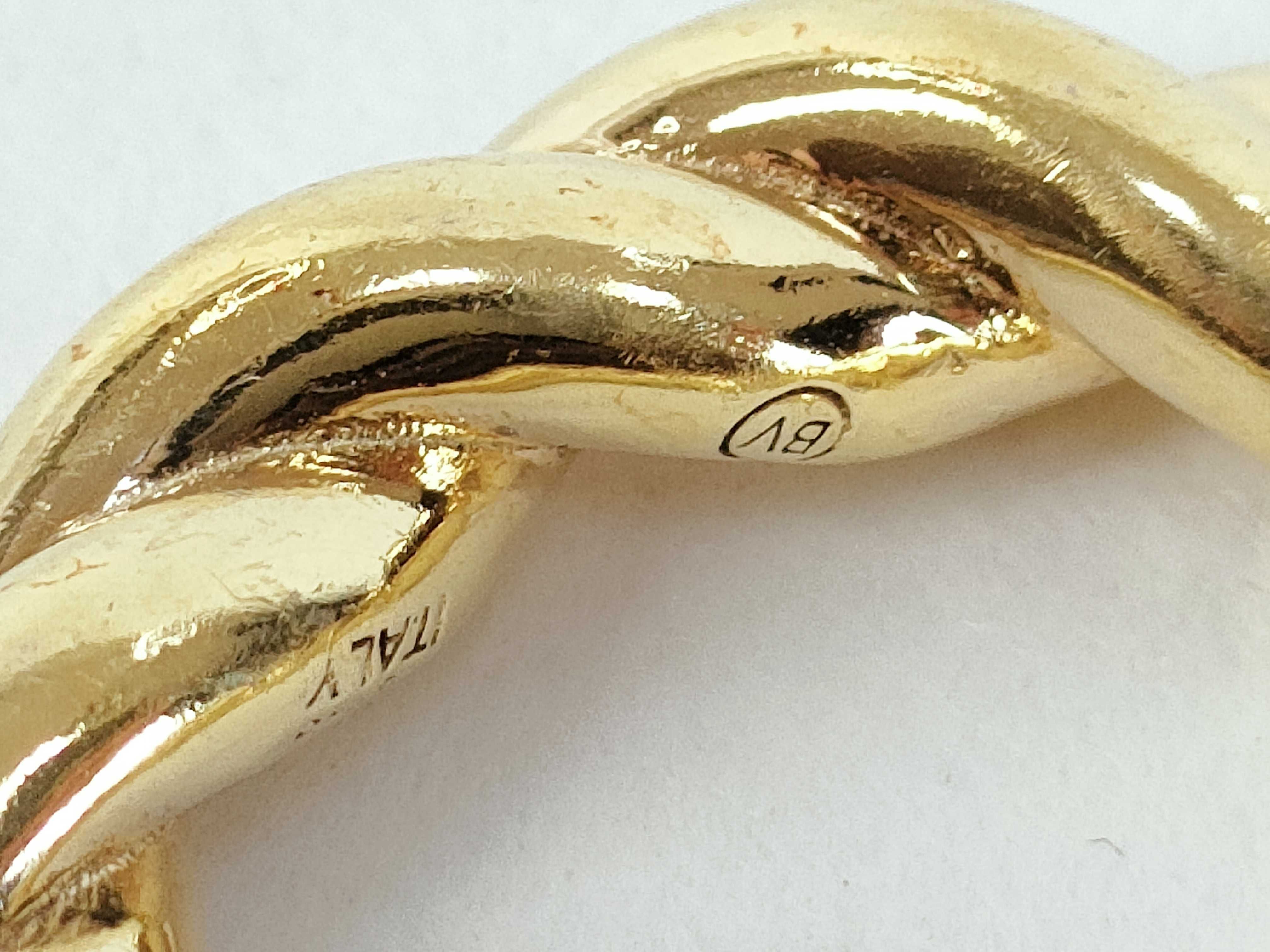 Gold Twisted Rope Ring and other accessories — view 3