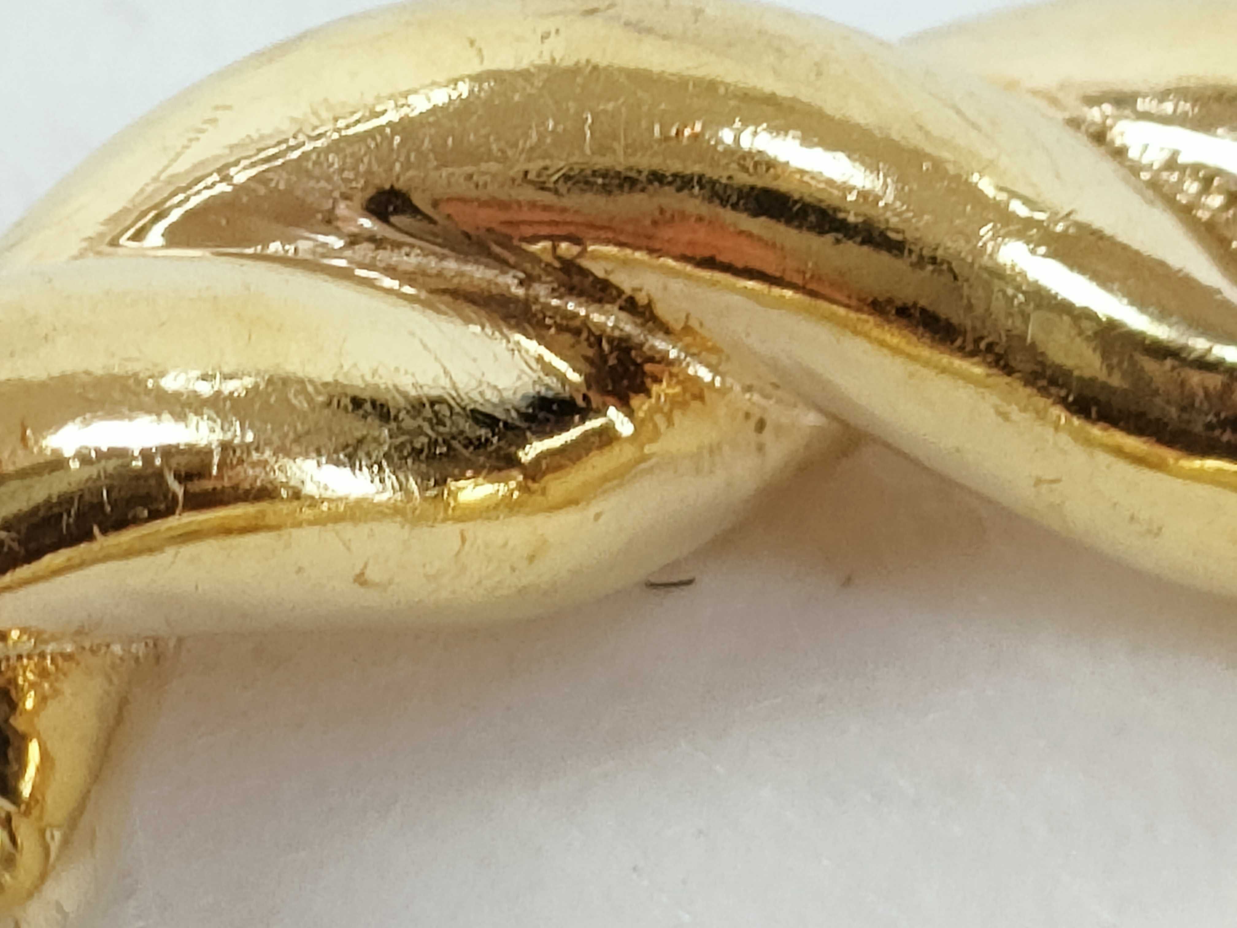 Gold Twisted Rope Ring and other accessories — view 6
