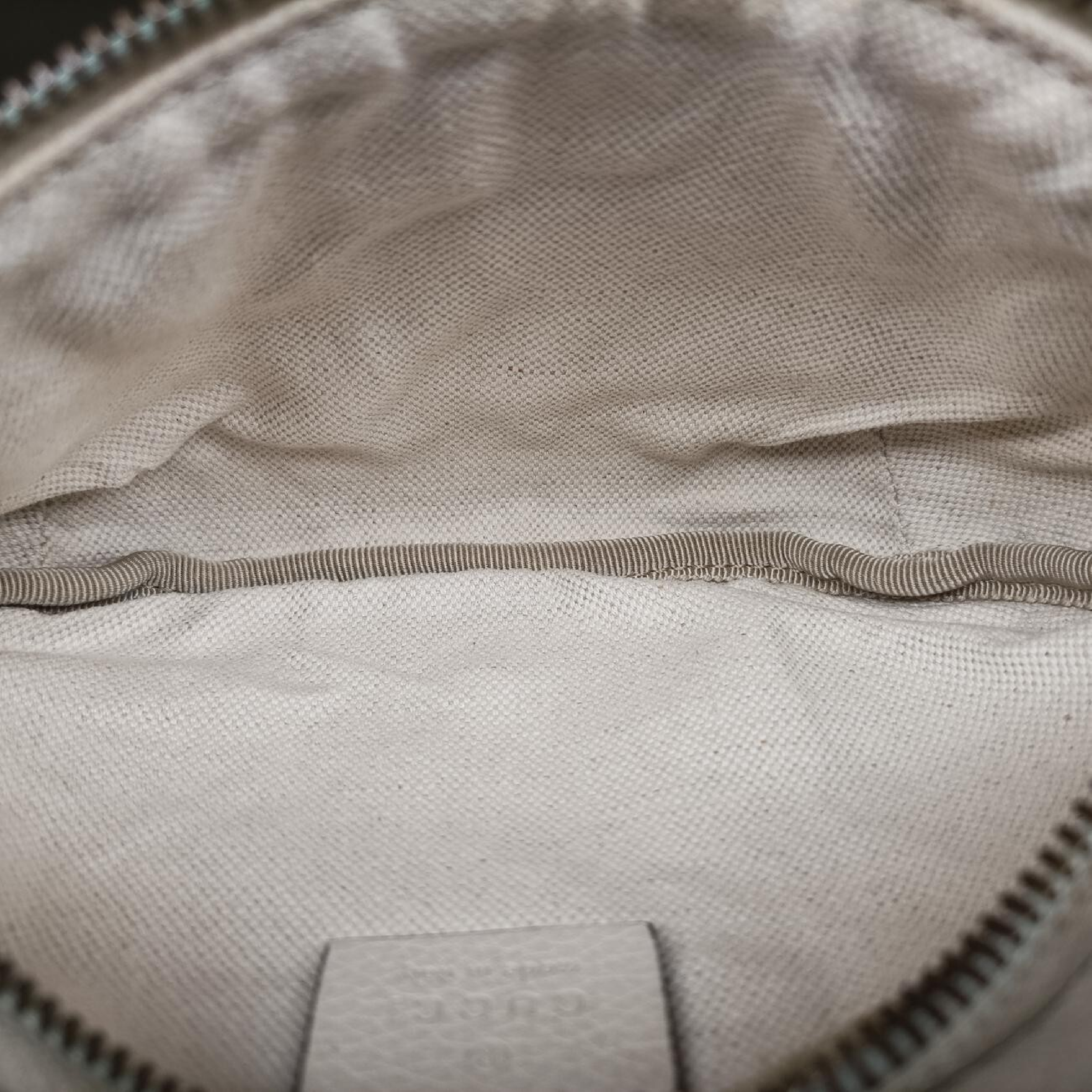 Print White Leather Waist Bag 527792 F026940284 — view 6