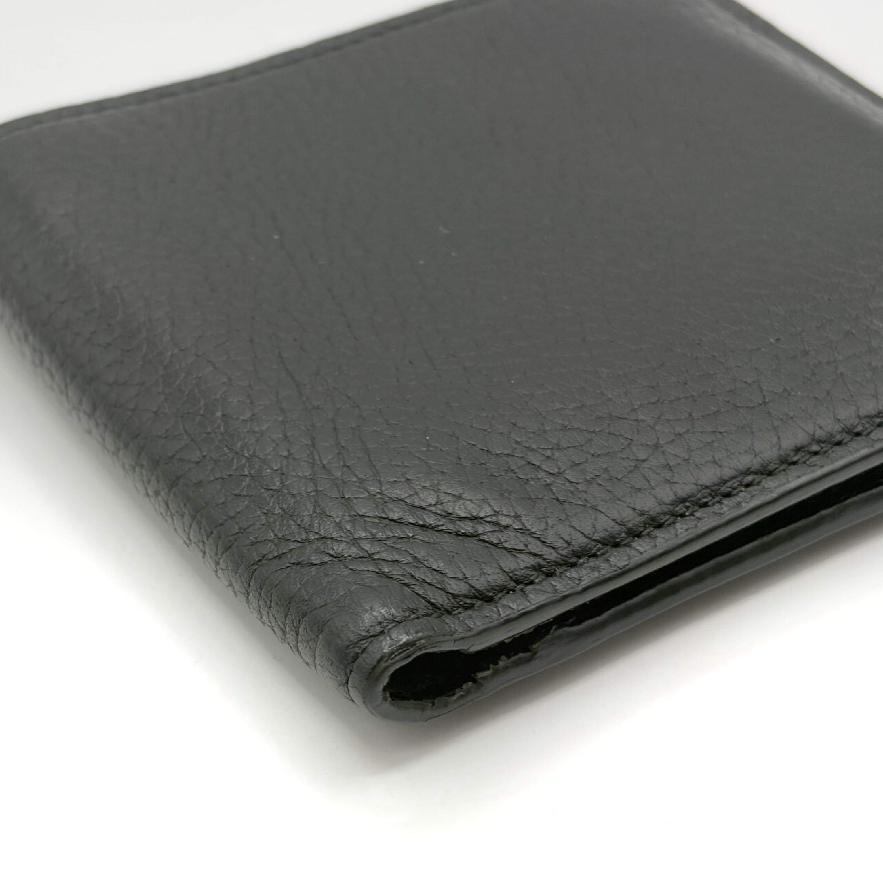 Leather Compact Wallet, Bi-fold Wallet — view 3