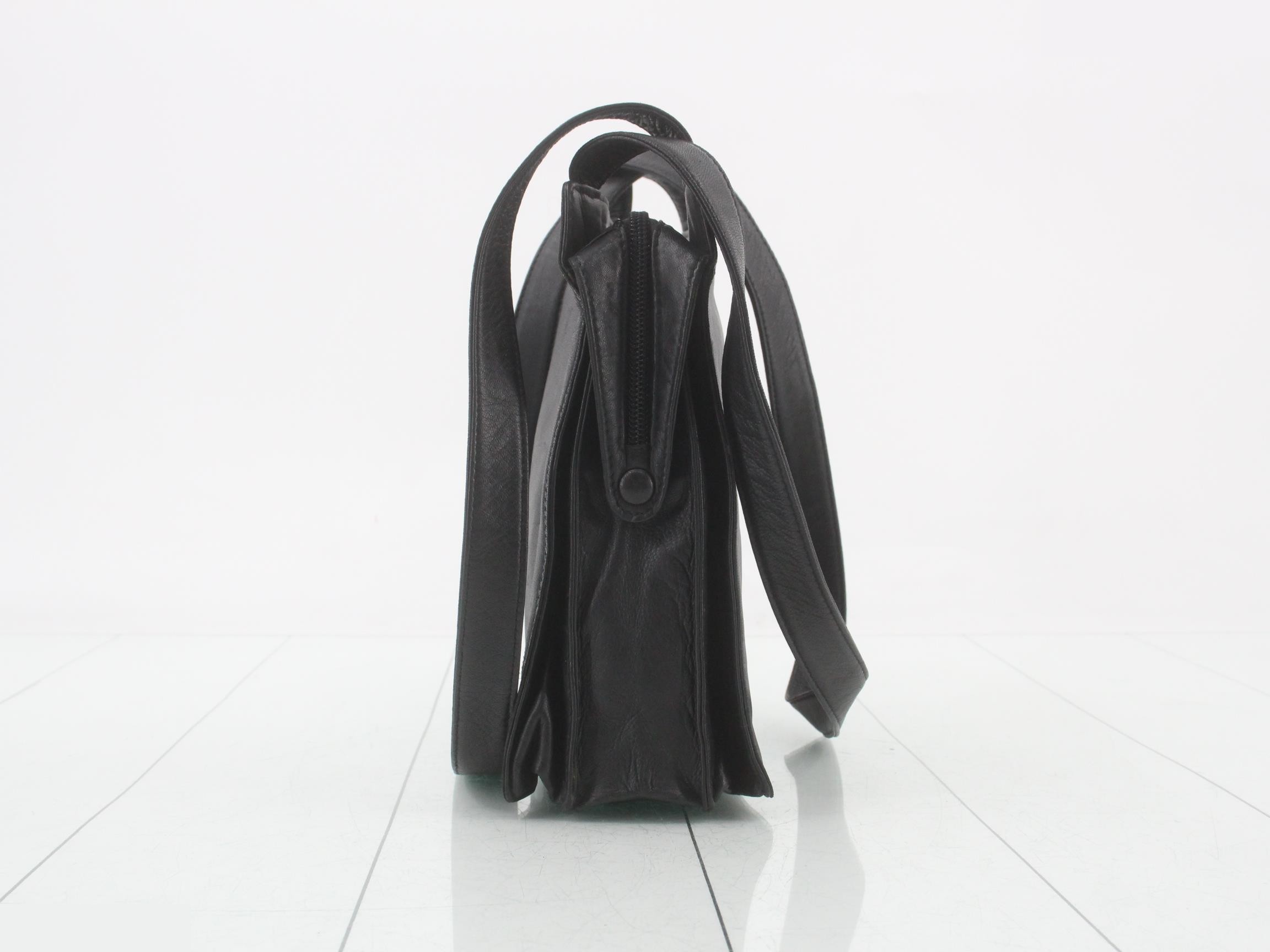 Anagram Leather Shoulder Bag — view 3