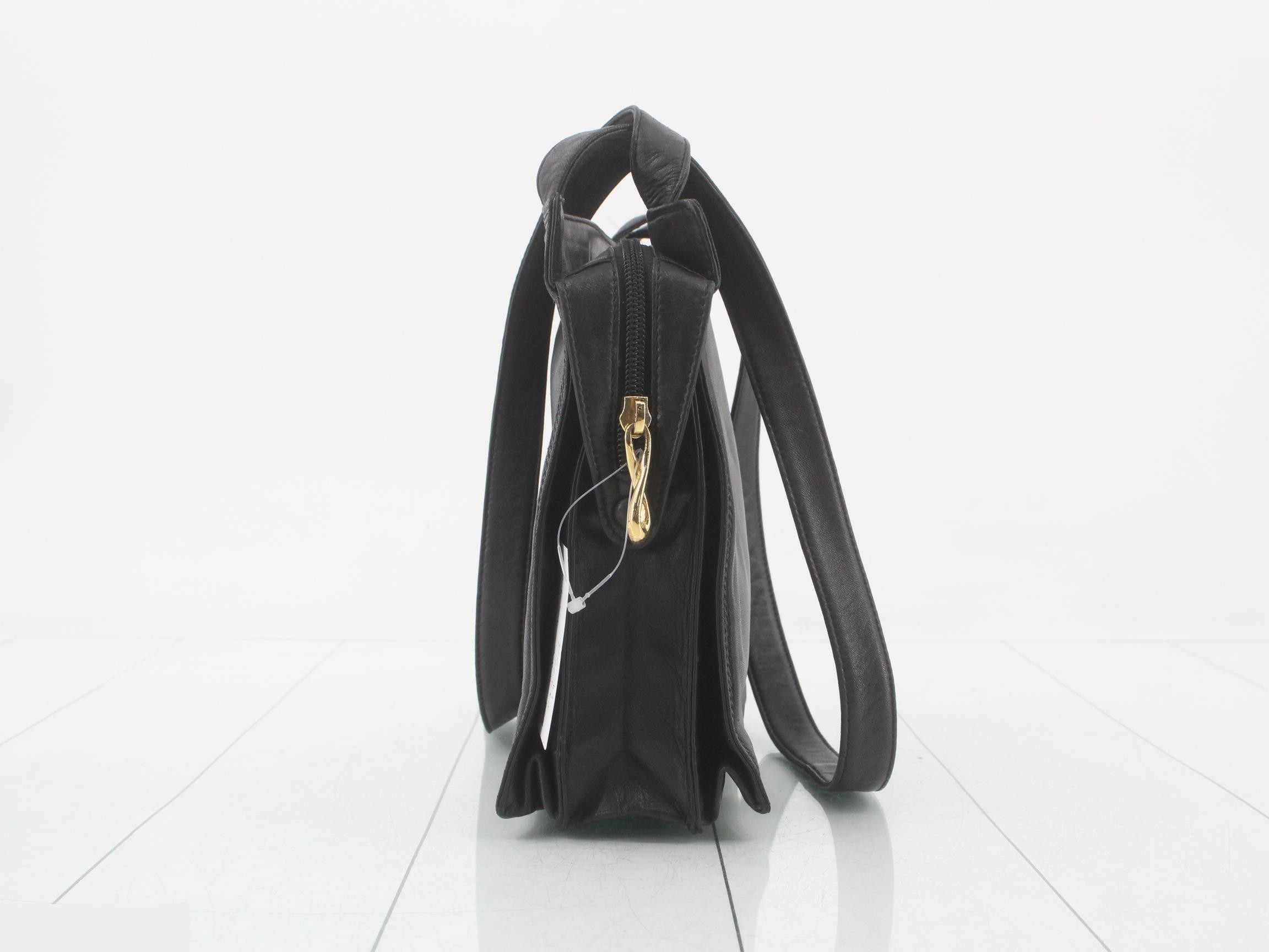 Anagram Leather Shoulder Bag — view 4