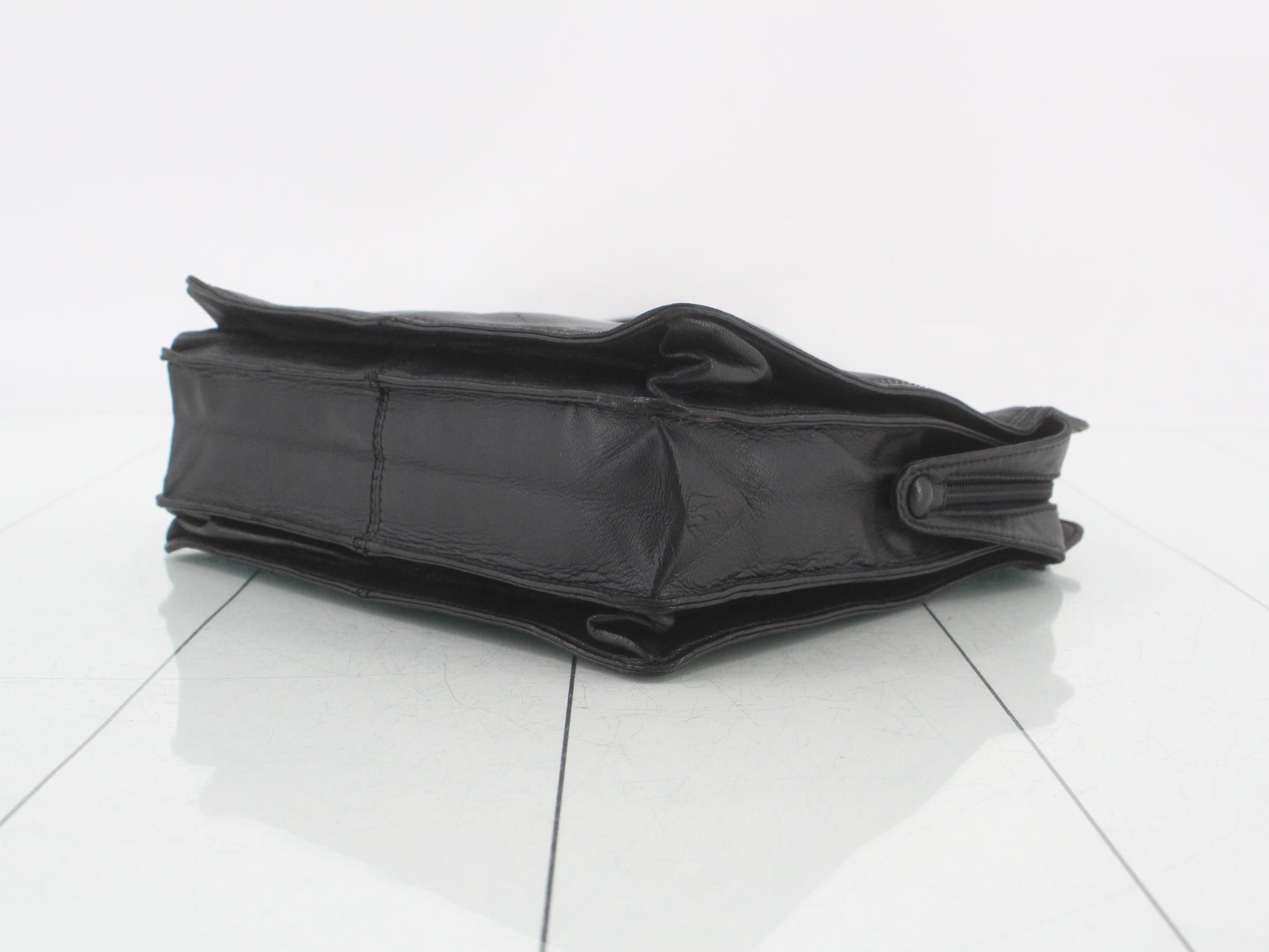 Anagram Leather Shoulder Bag — view 6