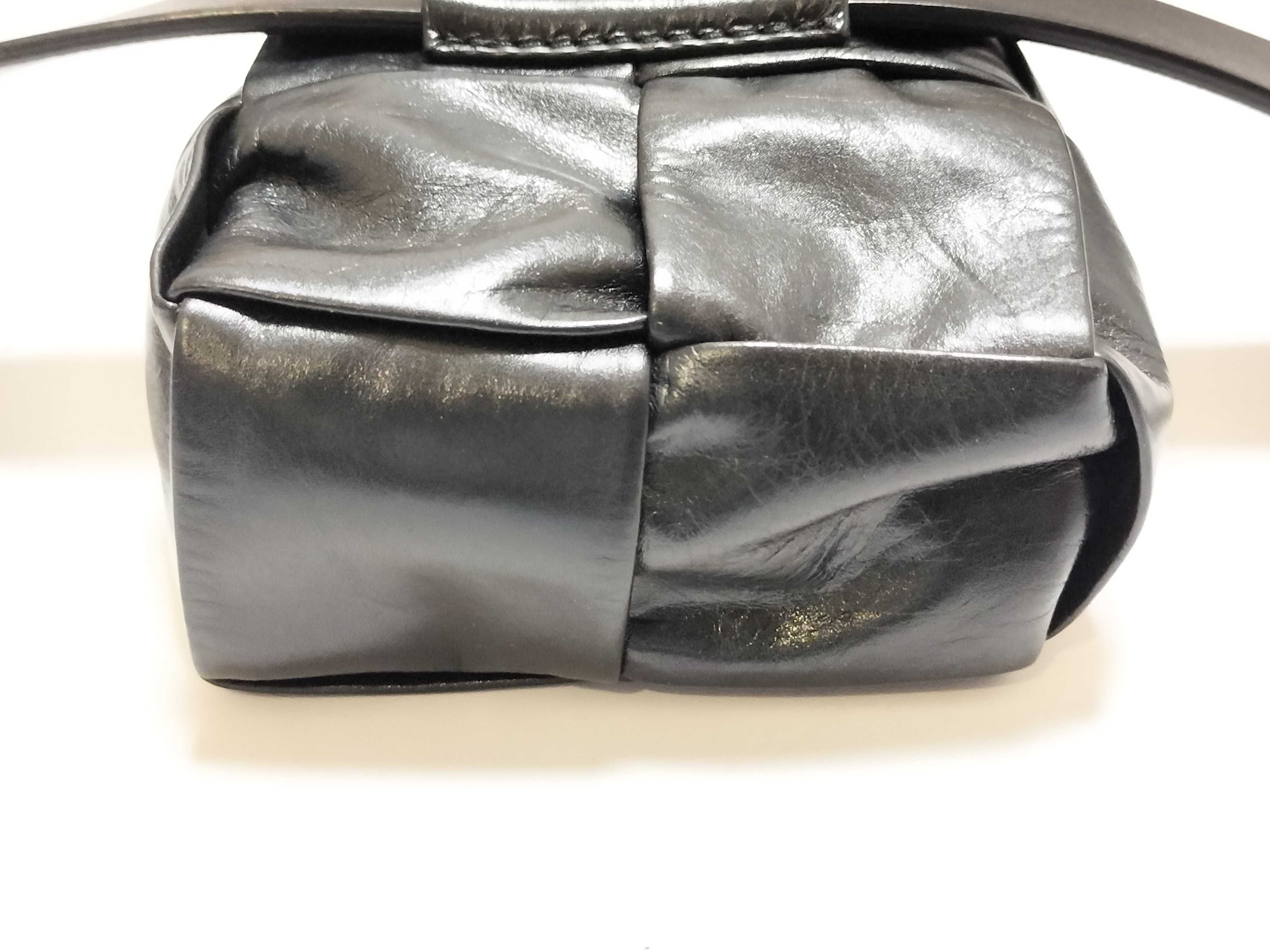 Maxi Intrecciato Cassette Waist Bag Belt — view 7