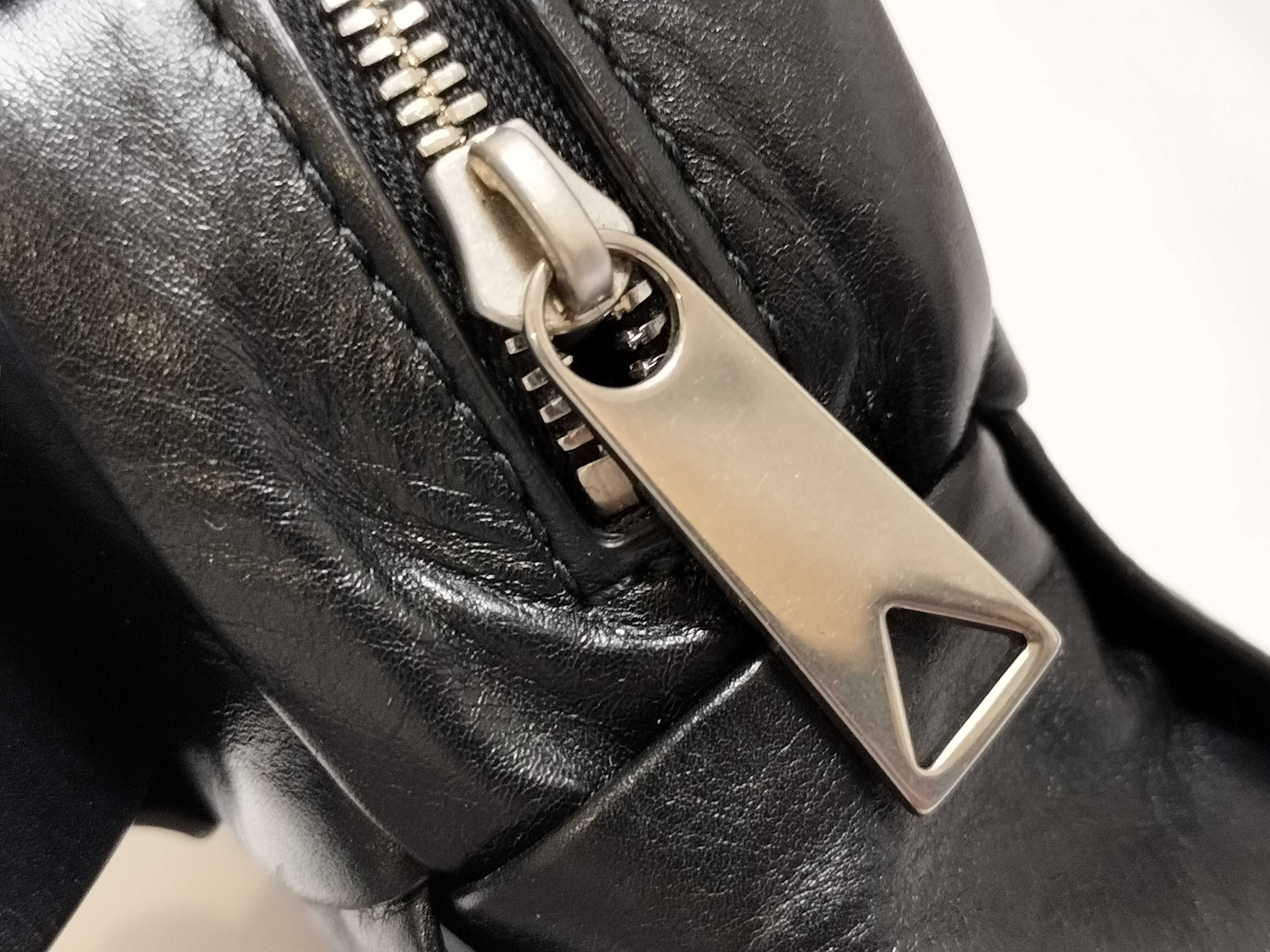 Maxi Intrecciato Cassette Waist Bag Belt — view 9