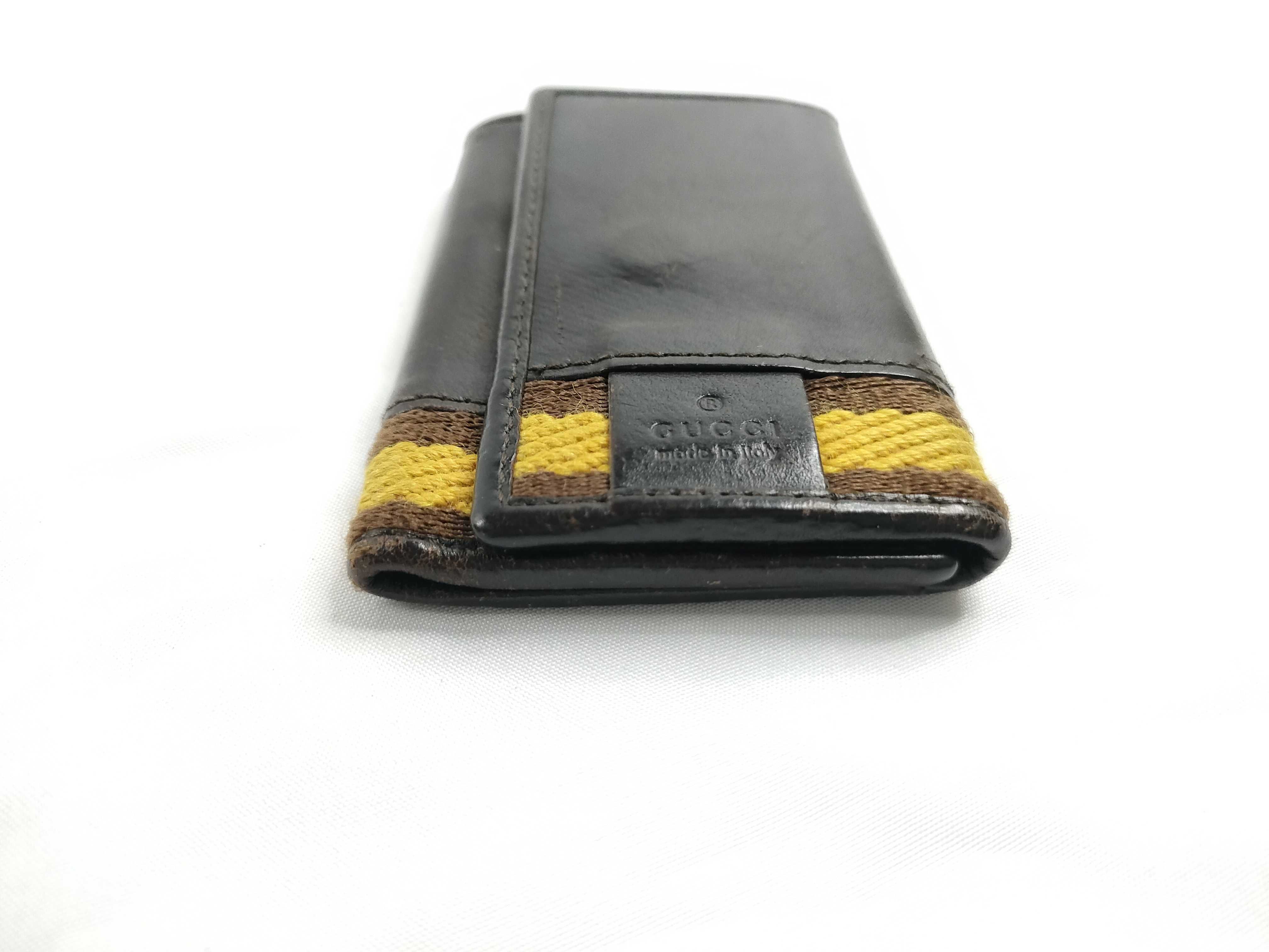 Key Case, 6 Hooks, Leather, Dark Brown — view 5