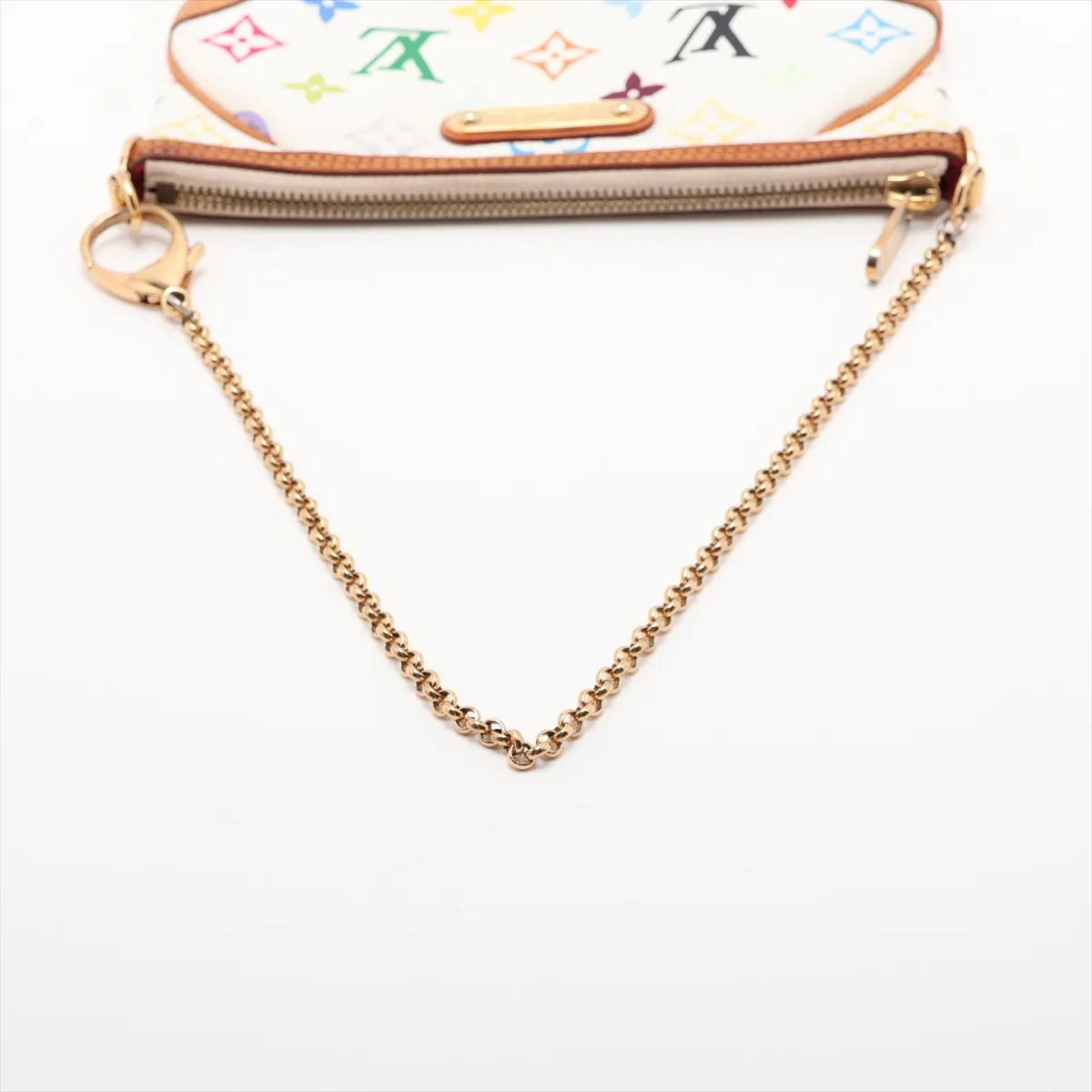 Multicolor Pochette Mira MM M60096 AA5018 White x Brown — view 5
