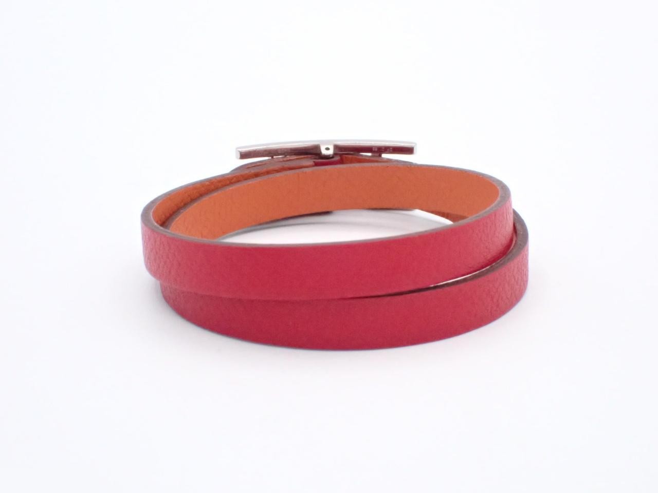 B-A-P Bracelet, Red & Orange, Wrist Circumference Approx. 17cm — view 2