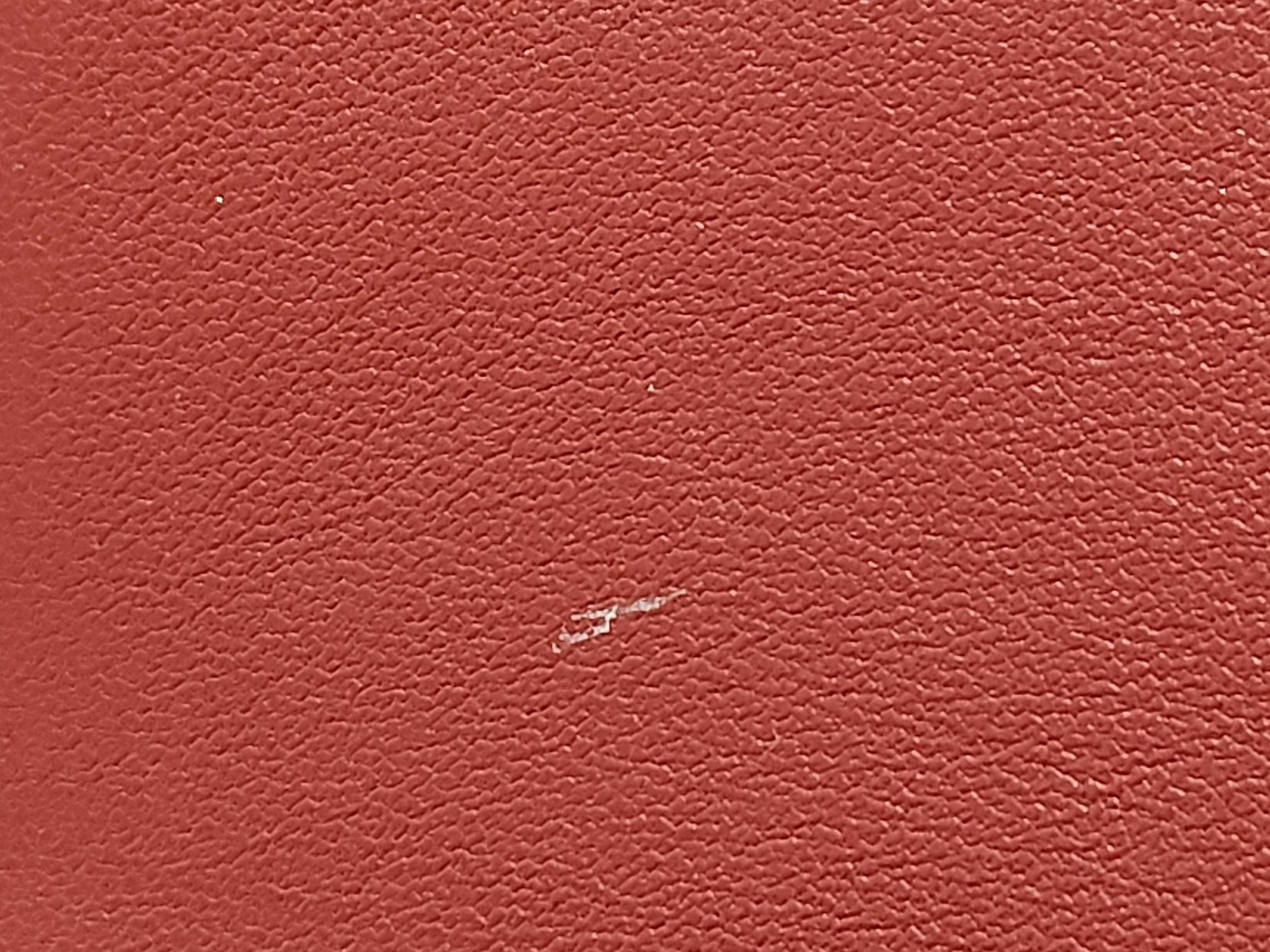 Classic Box Small Leather Shoulder Bag, Red — view 10