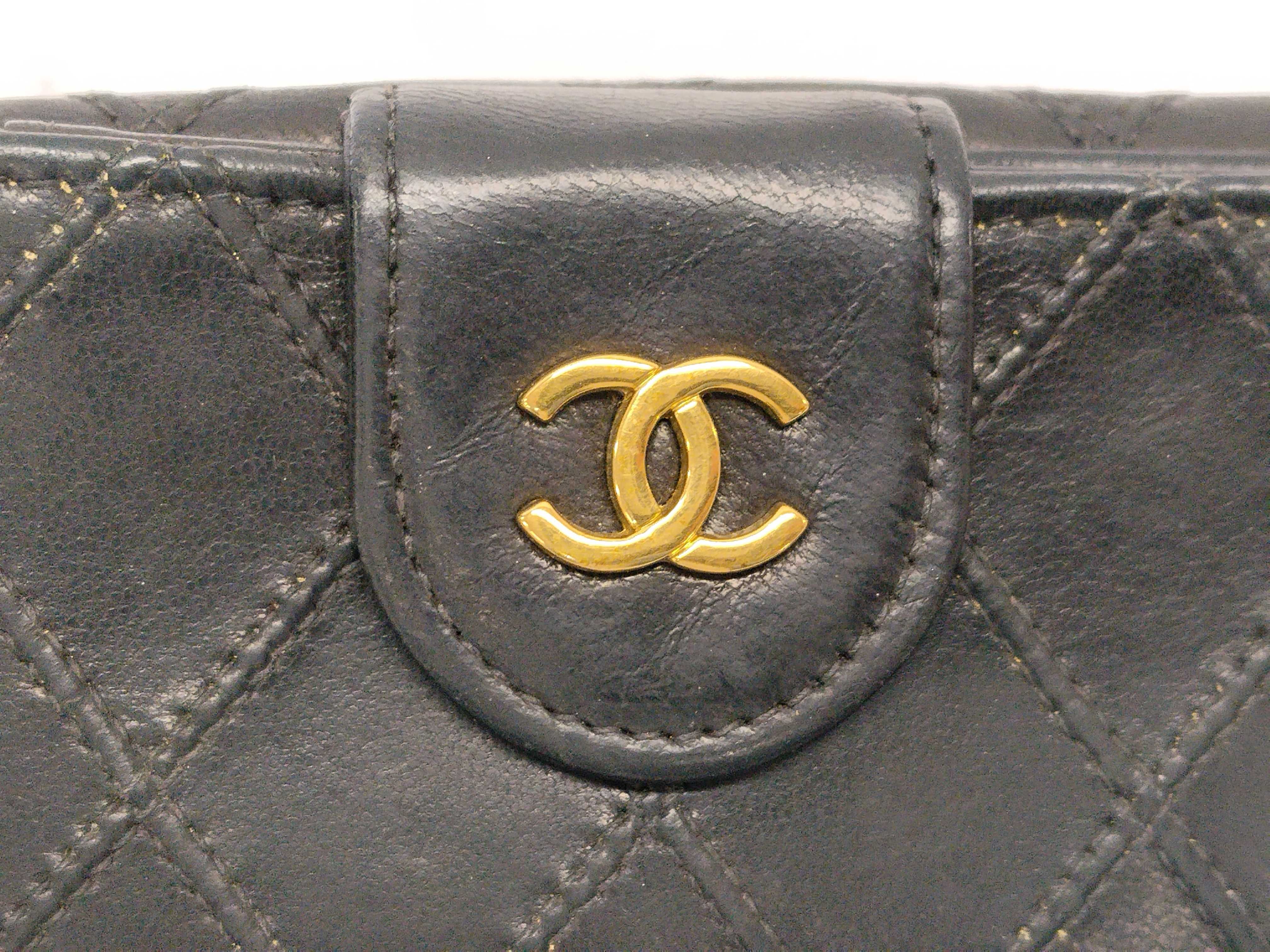 Wild Stitch Coco Wallet with Gold Hardware — view 7