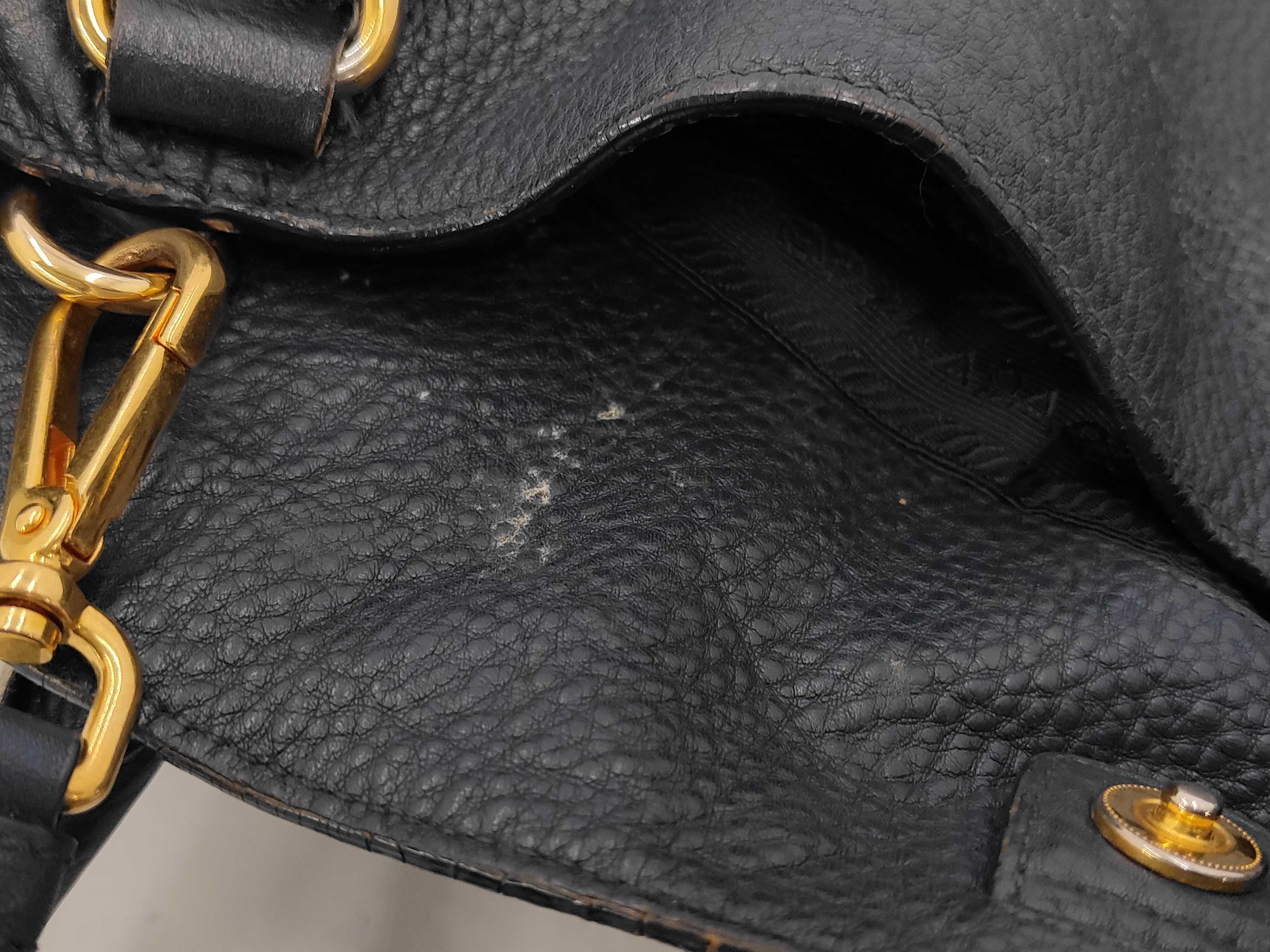 BAG LEATHER 2WAY SHOULDER NAVY BN2435 Handbag — view 11