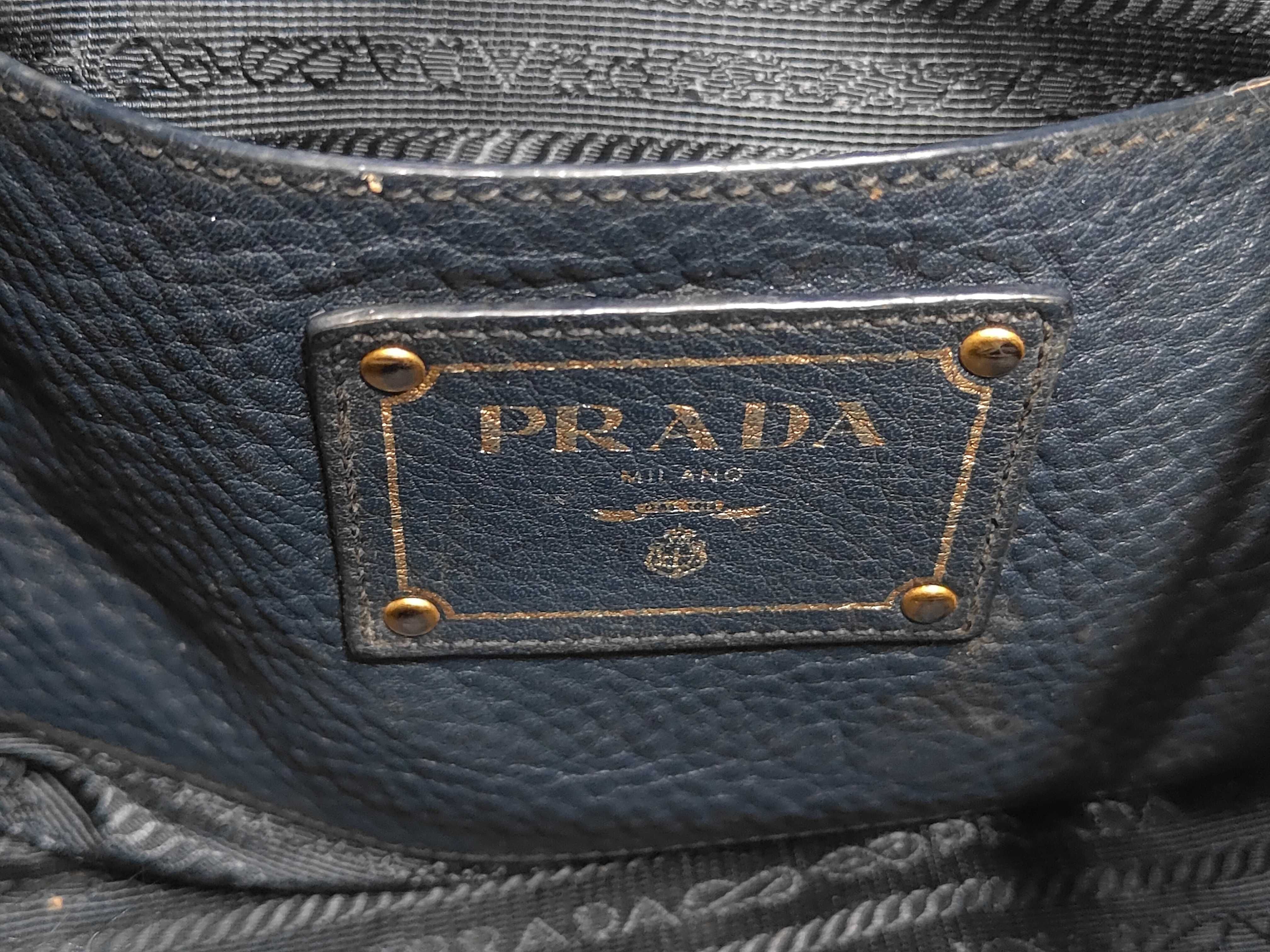 BAG LEATHER 2WAY SHOULDER NAVY BN2435 Handbag — view 10
