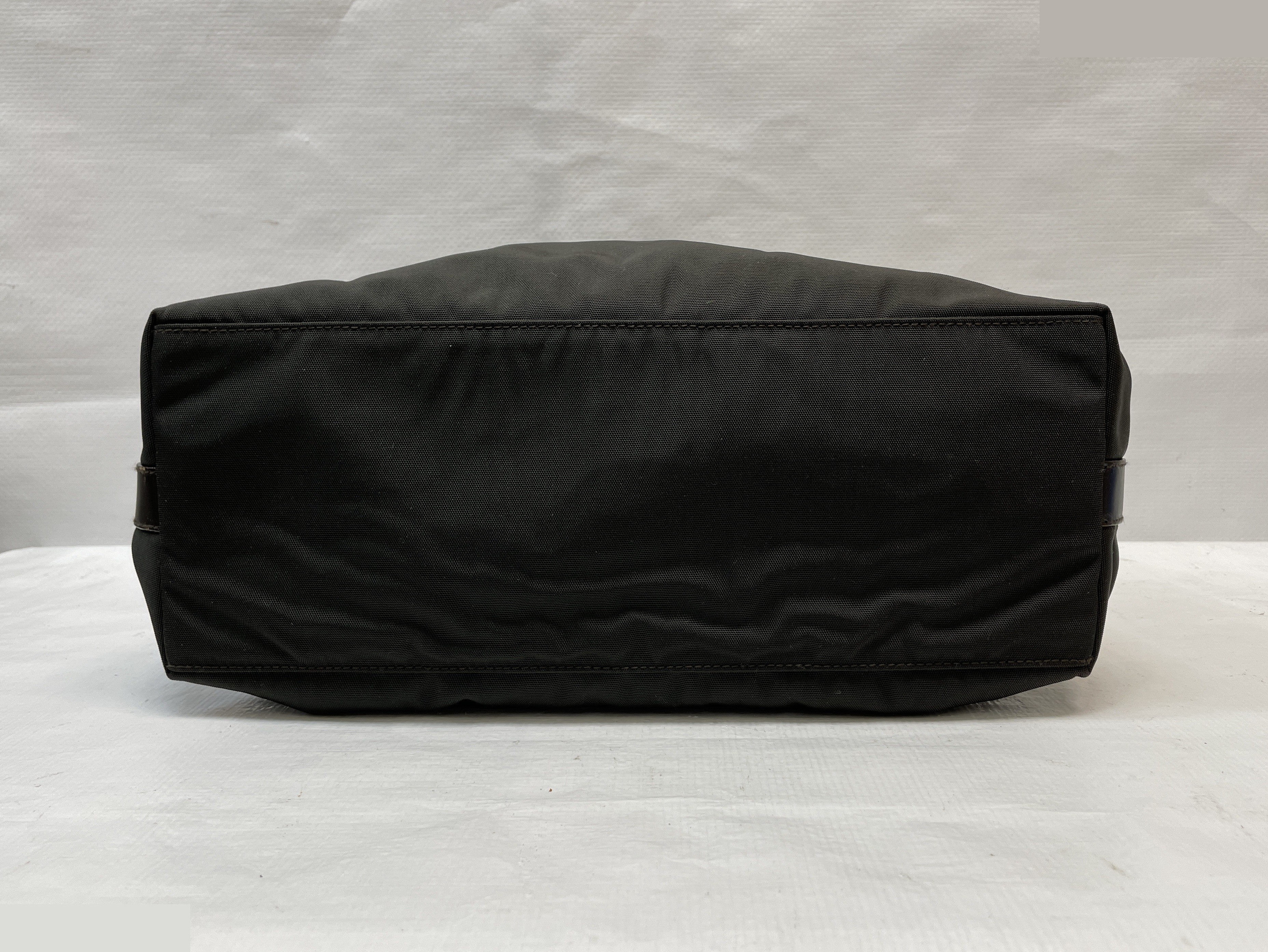 Vintage Gucci nylon semi-shoulder bag, black — view 5