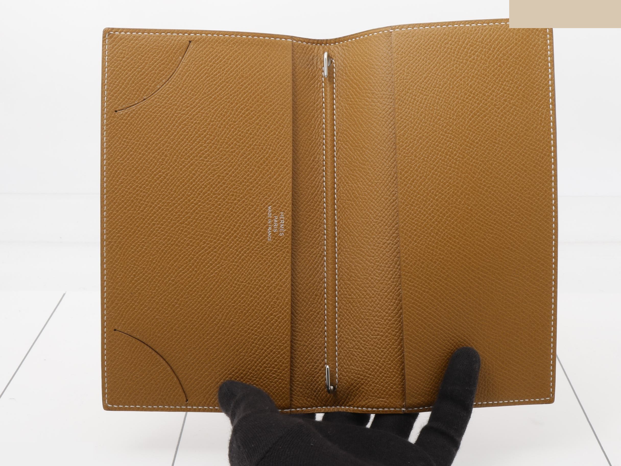 Agenda Cover "Vision II" Y Stamp Brown Notebook Cover — view 4