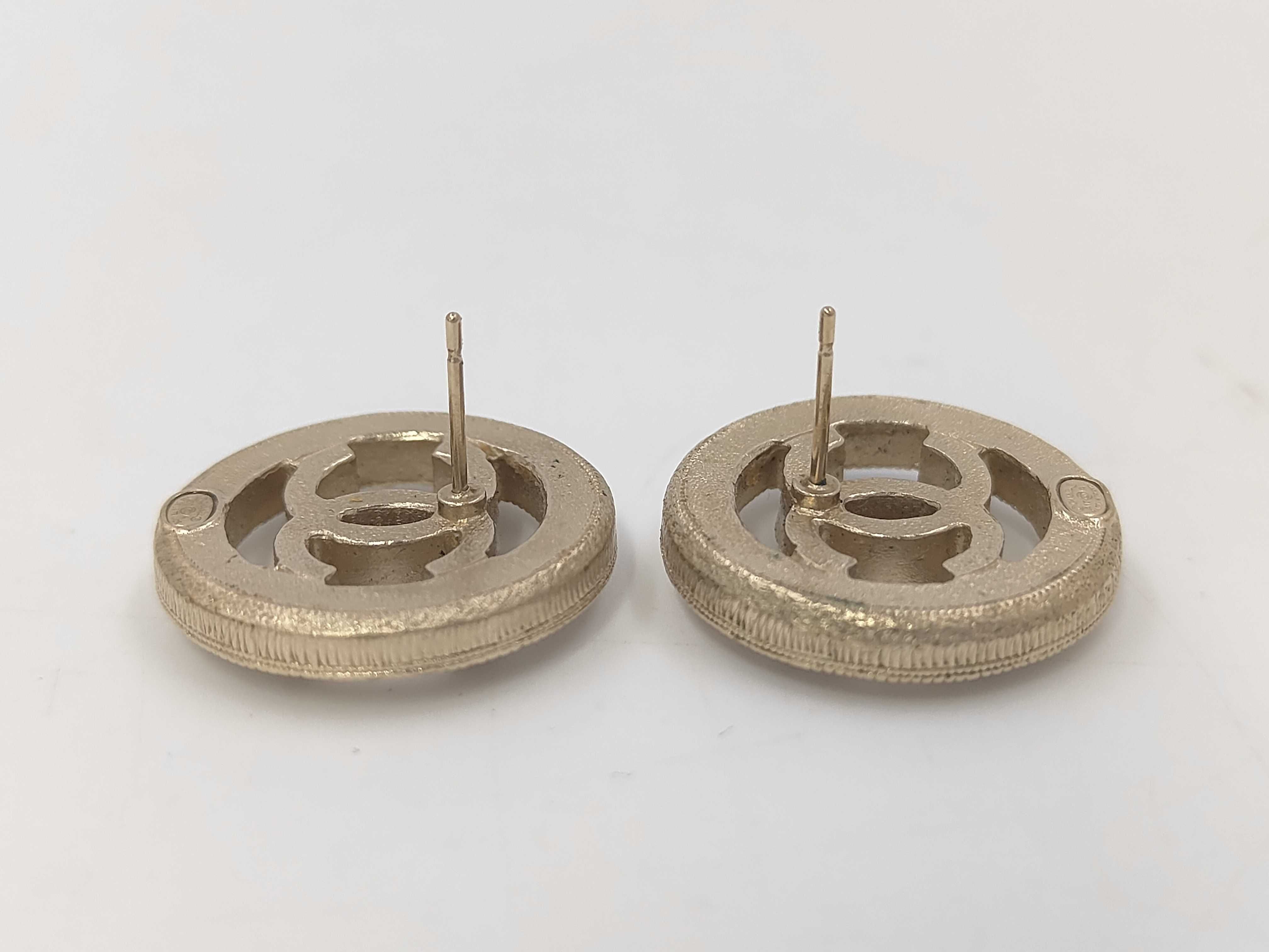 Earrings with GP Hardware and Faux Pearls (A17A) — view 3