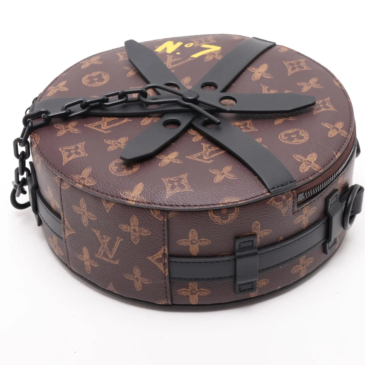 Monogram Wheel Box M59706 Brown (RFID detected) — view 3