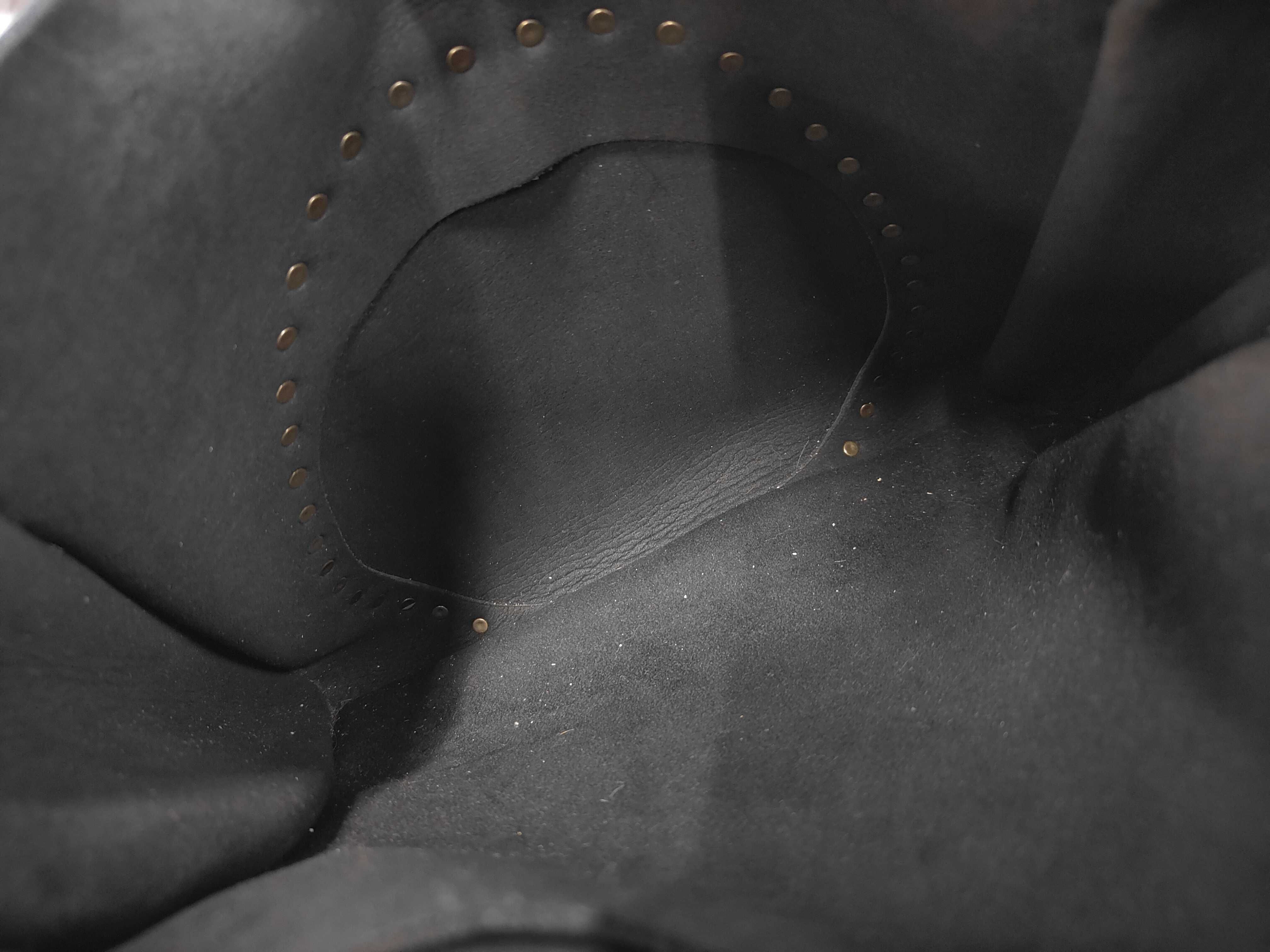Studded Shoulder Bag, Black — view 9
