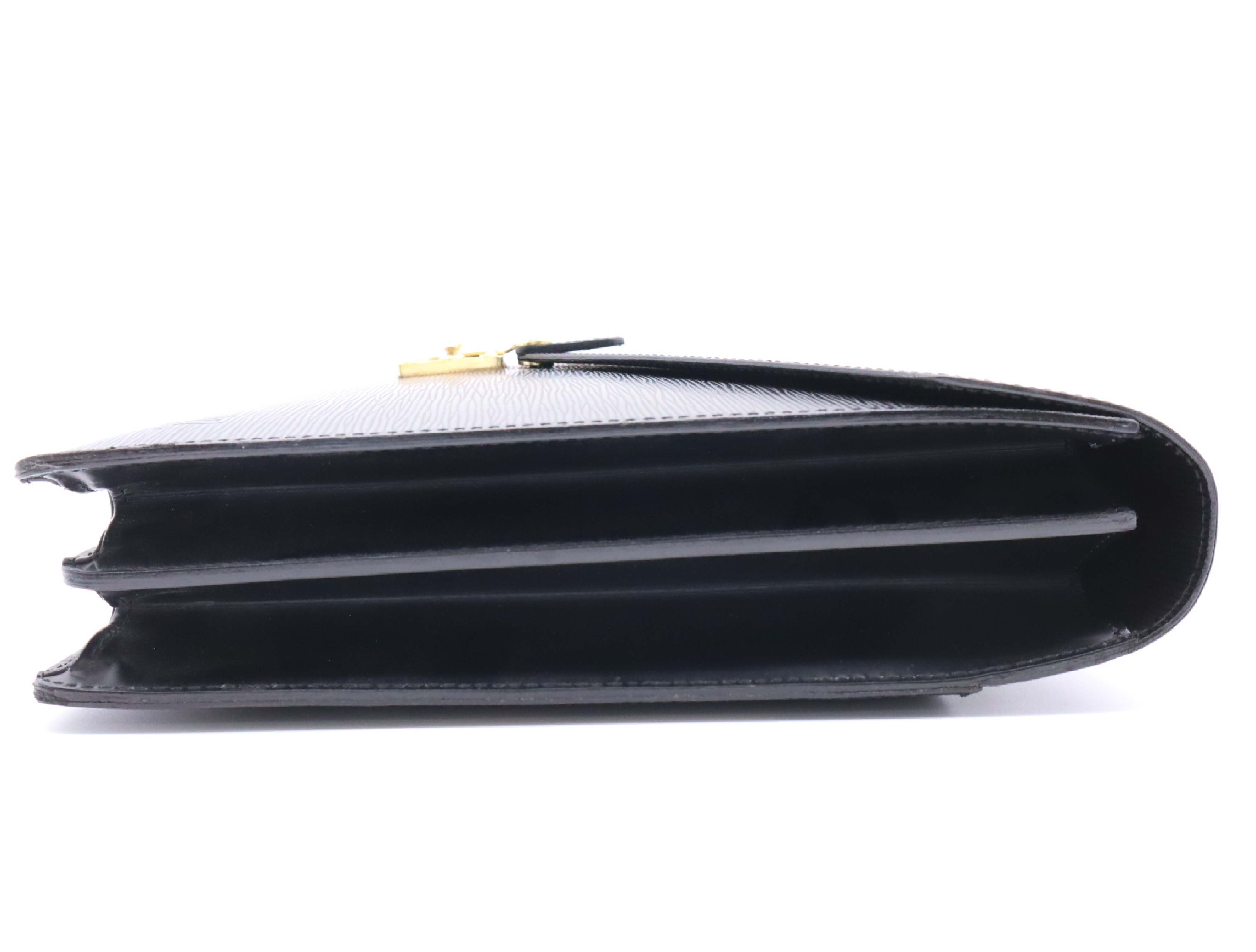 M54412 Epi Serviette Ambassador Noir Business Bag with Key — view 5