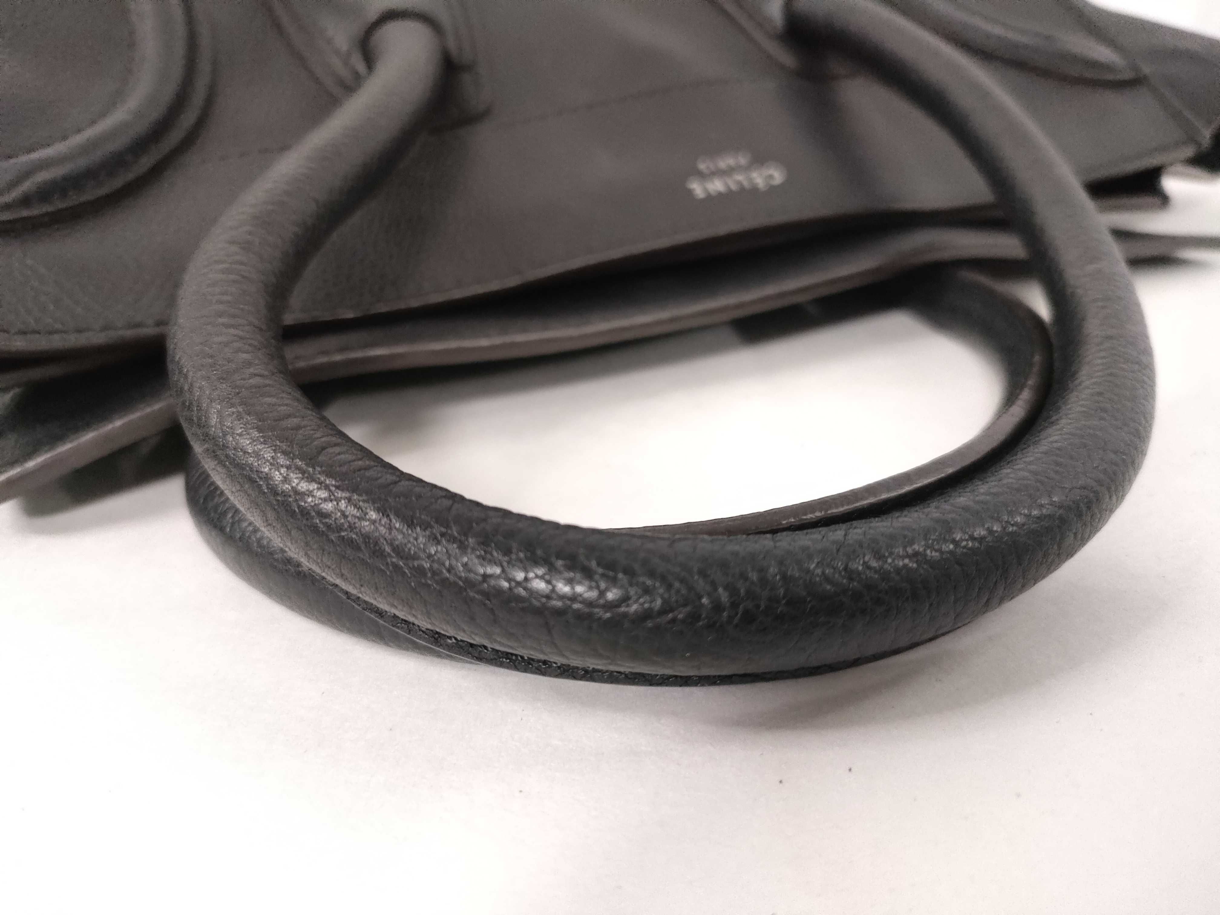 Luggage Mini Shopper Handbag, Black — view 4