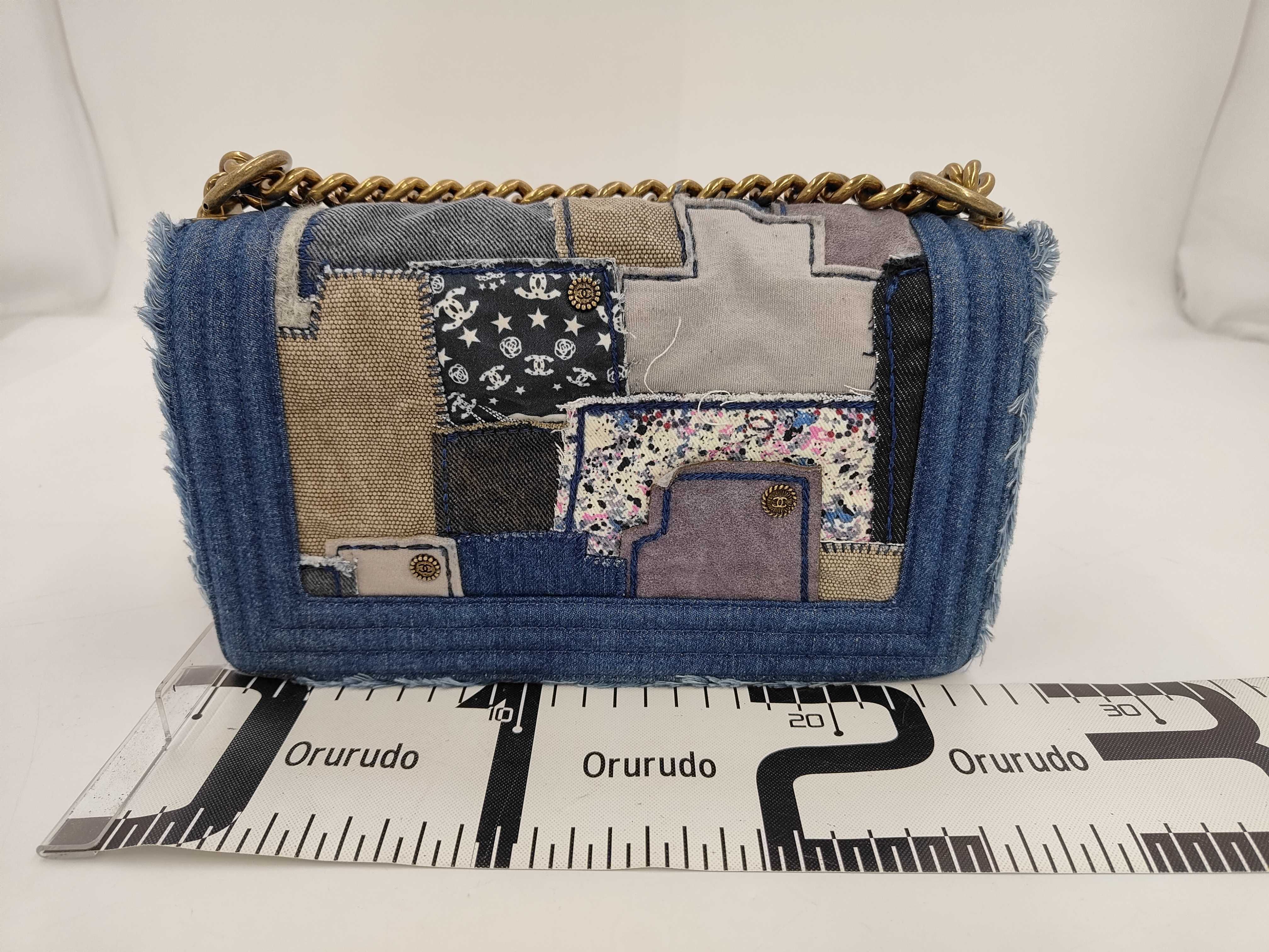 denim shoulder bag — view 2