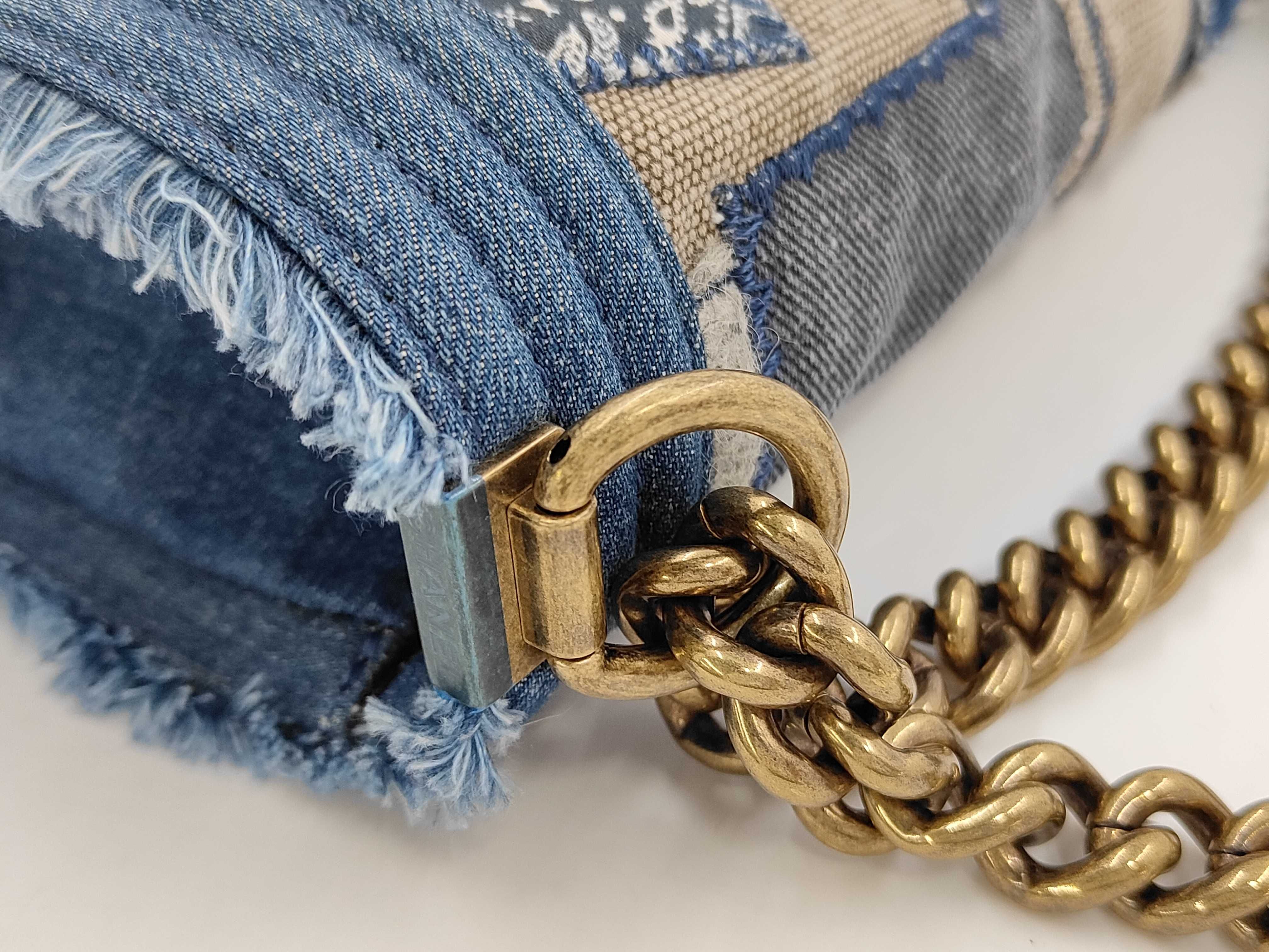 denim shoulder bag — view 5