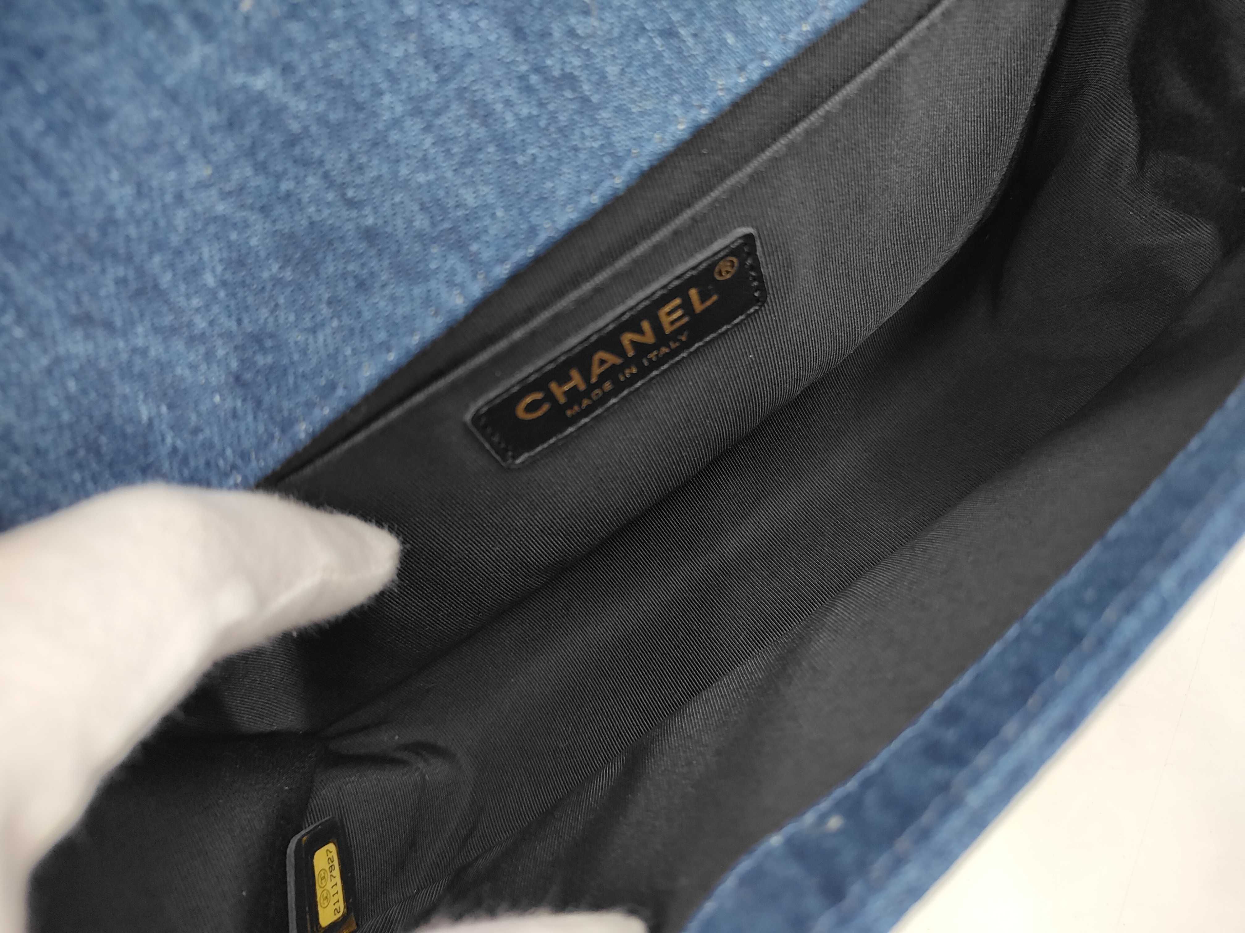 denim shoulder bag — view 9