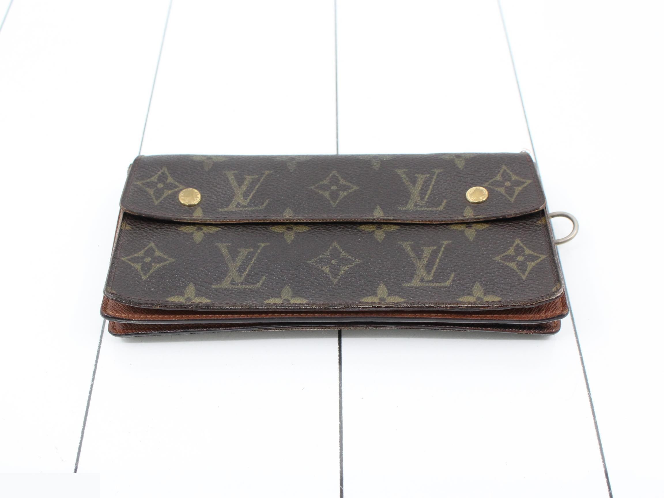 Monogram Damier long wallet, set of 2 — view 3