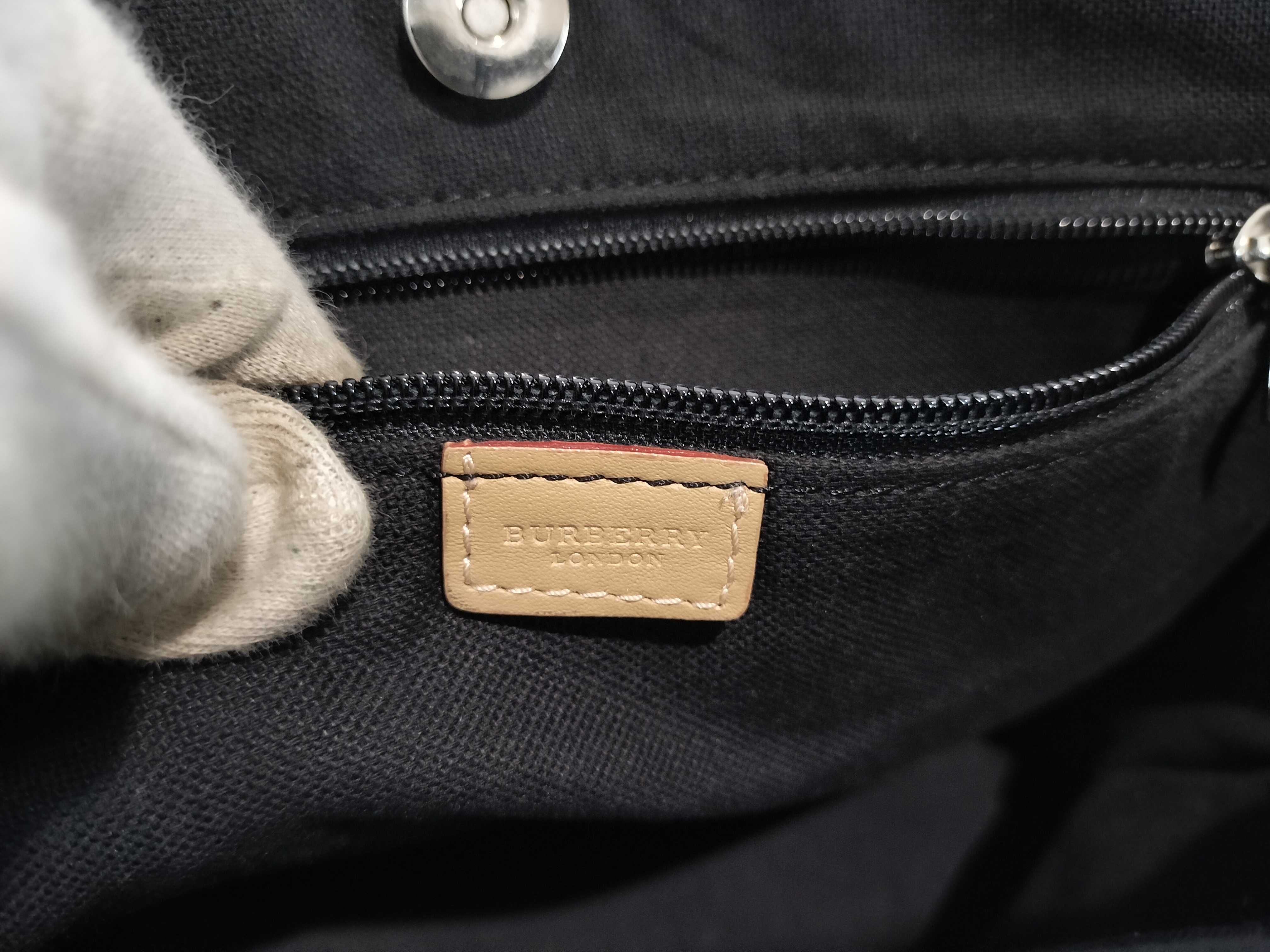 Nova Check Tote Canvas Handbag — view 11