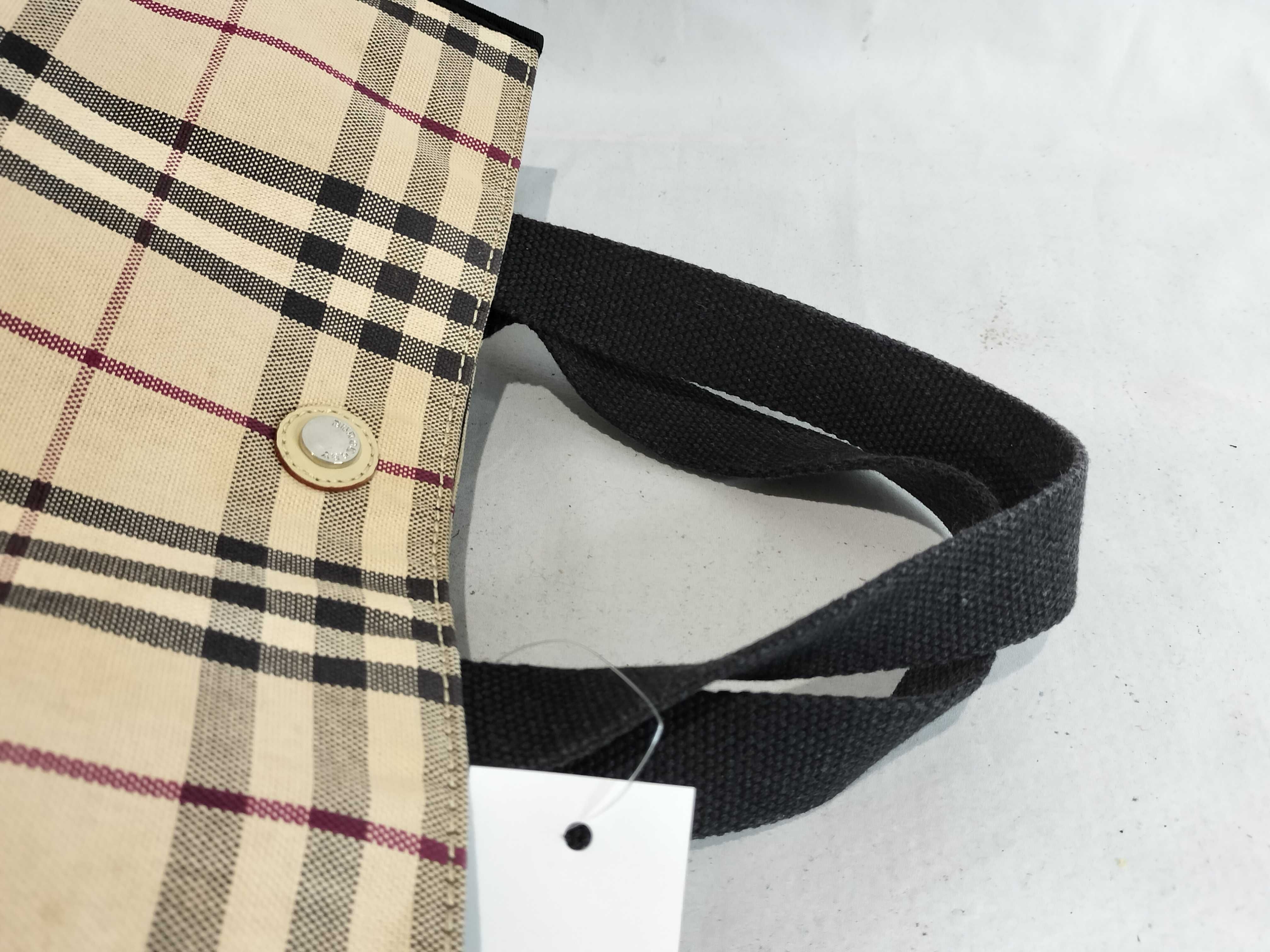 Nova Check Tote Canvas Handbag — view 4