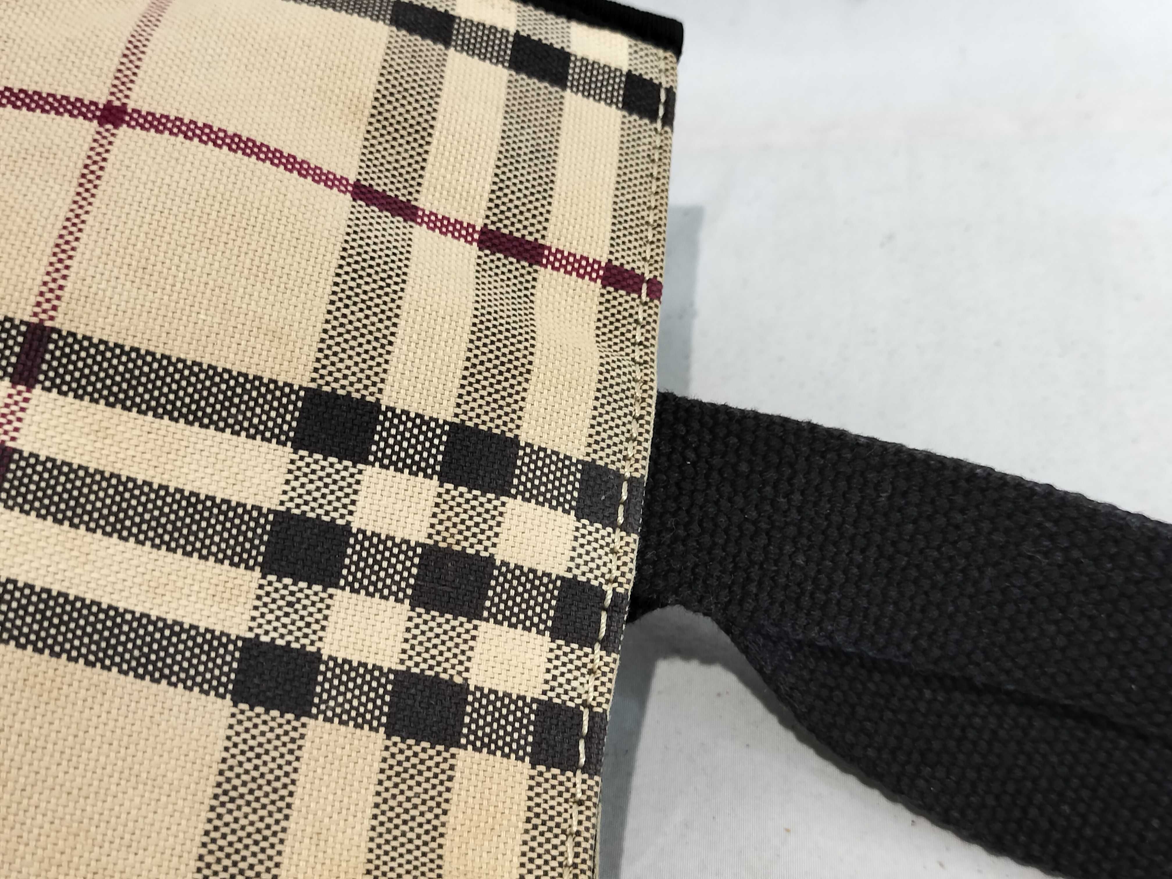 Nova Check Tote Canvas Handbag — view 6