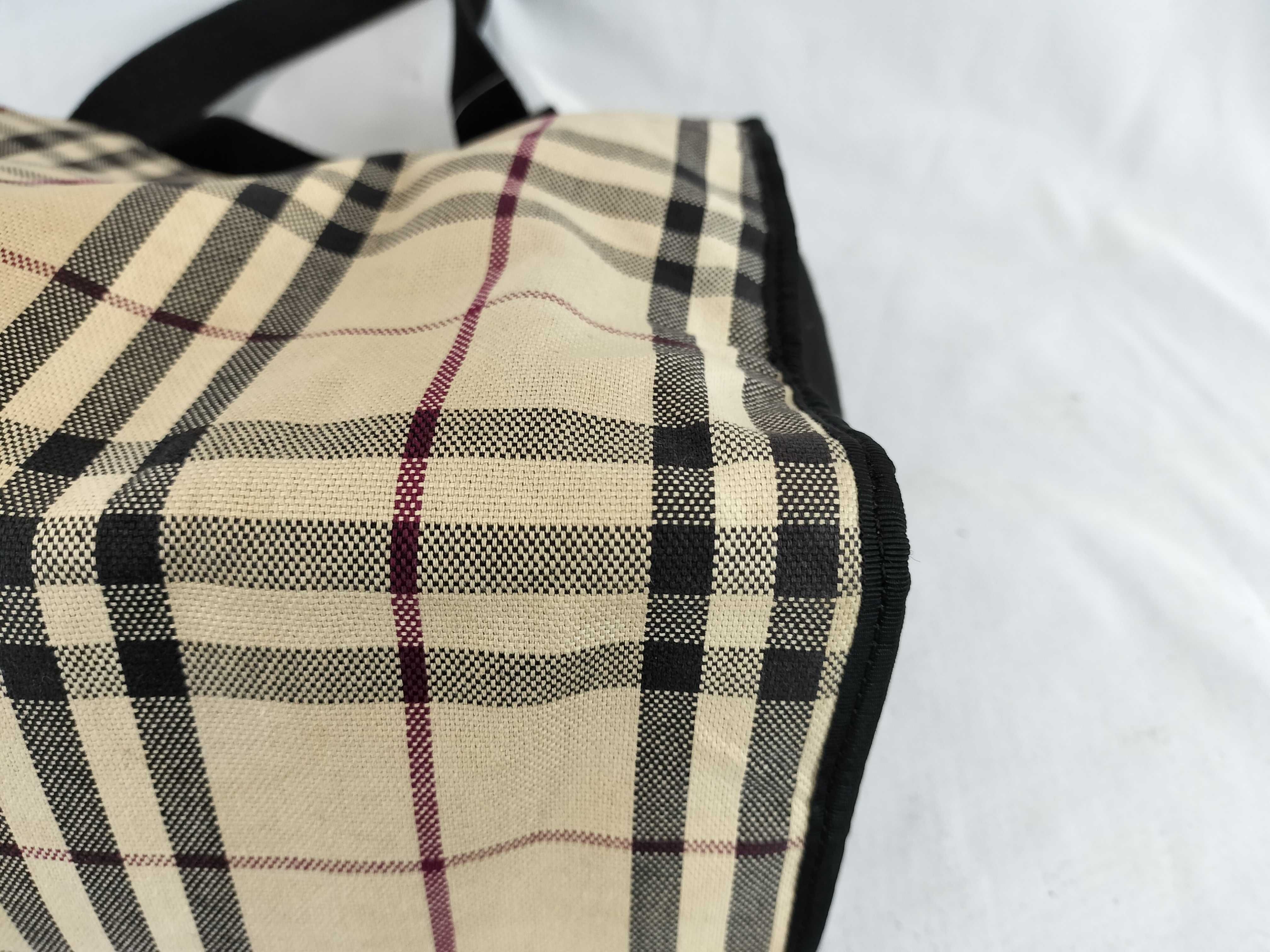 Nova Check Tote Canvas Handbag — view 7