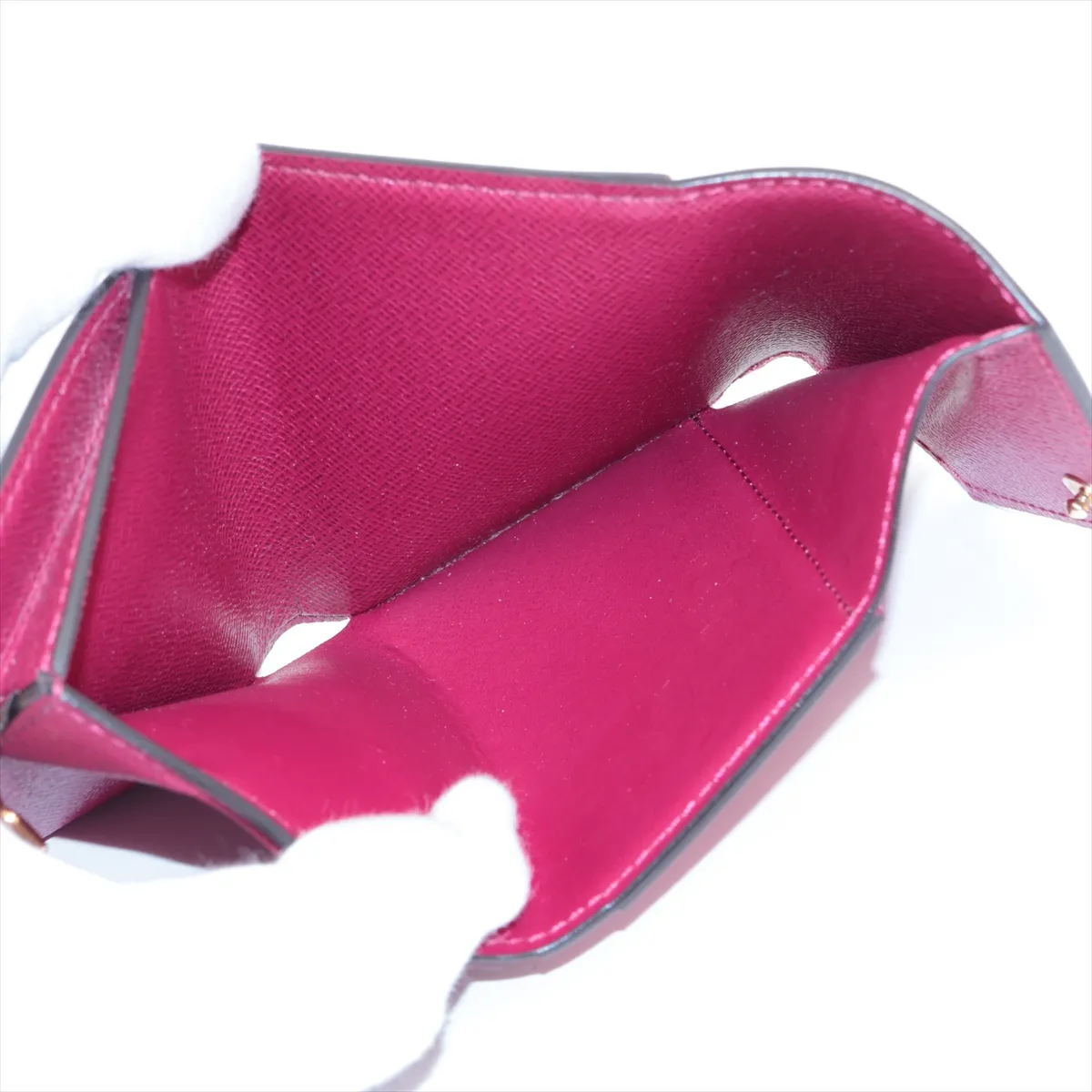 Monogram Portefeuil Zoe M62932 TS3108 Fuchsia Compact Wallet — view 5
