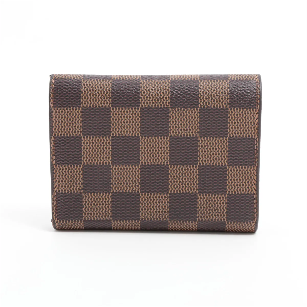 Damier Portefeuille Victorine N41659 Brown x Red Compact Wallet RFID Reactive — view 2