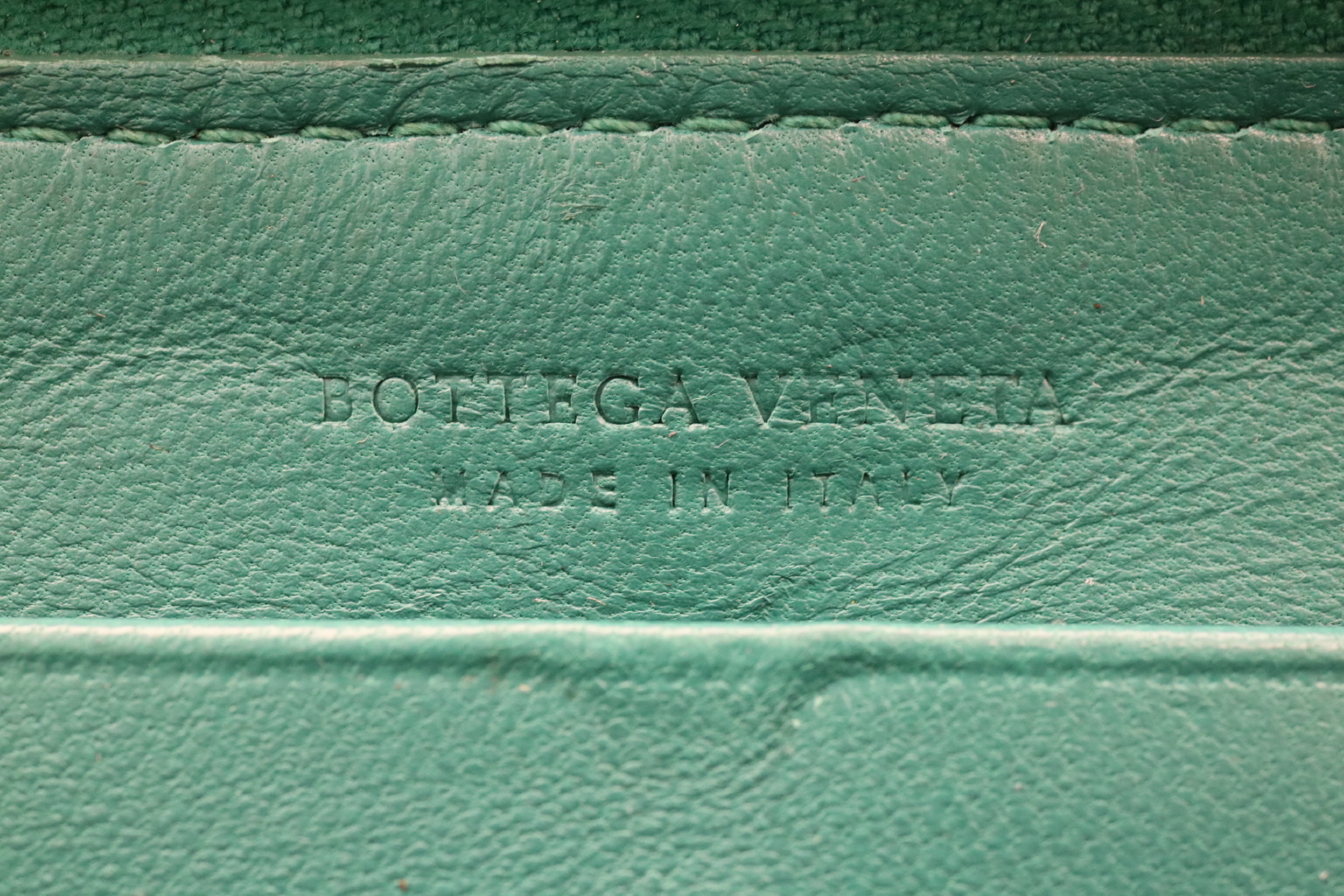 Intrecciato Leather Long Wallet — view 8