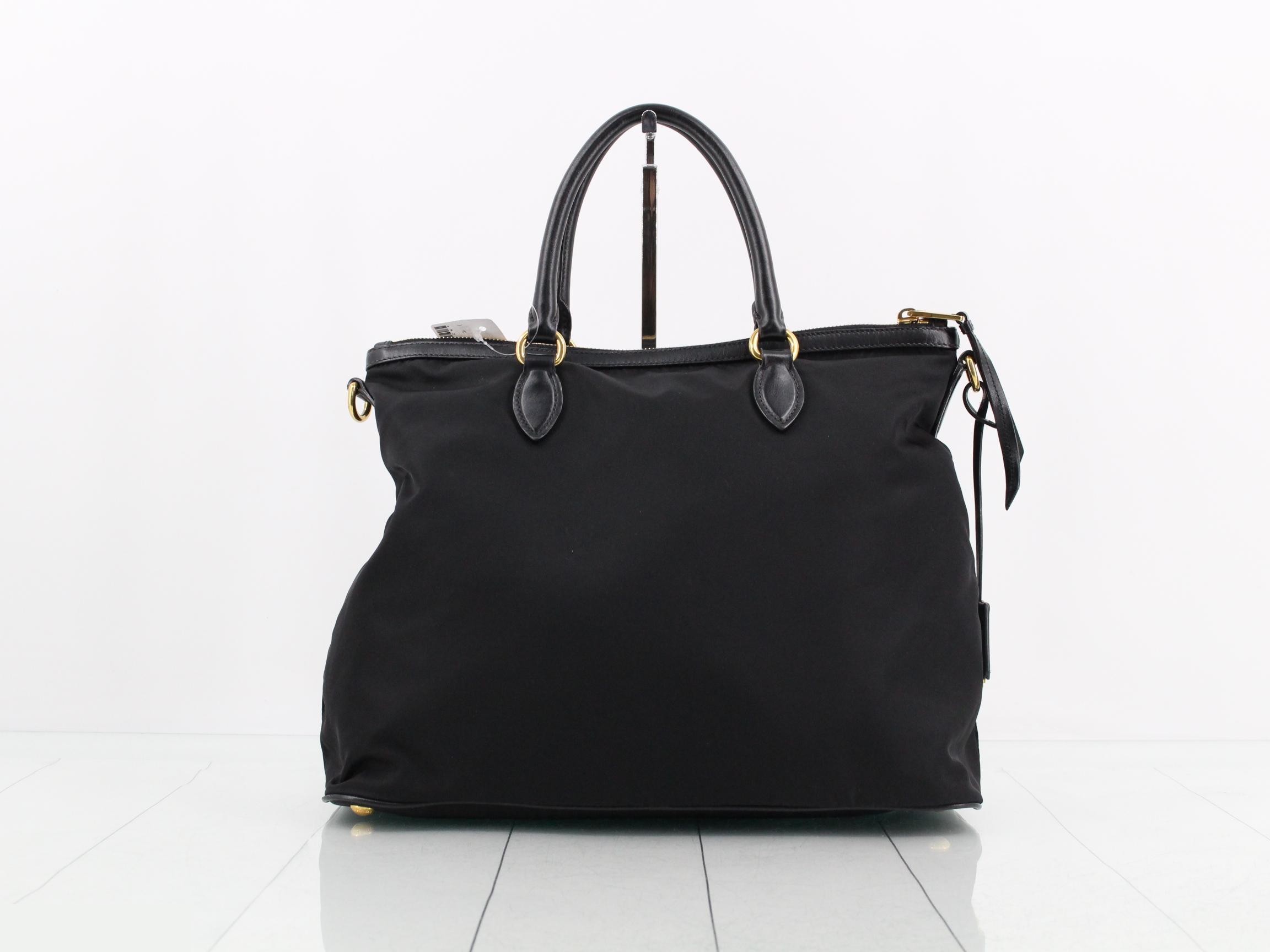 2-Way Bag, Nylon, Black — view 2