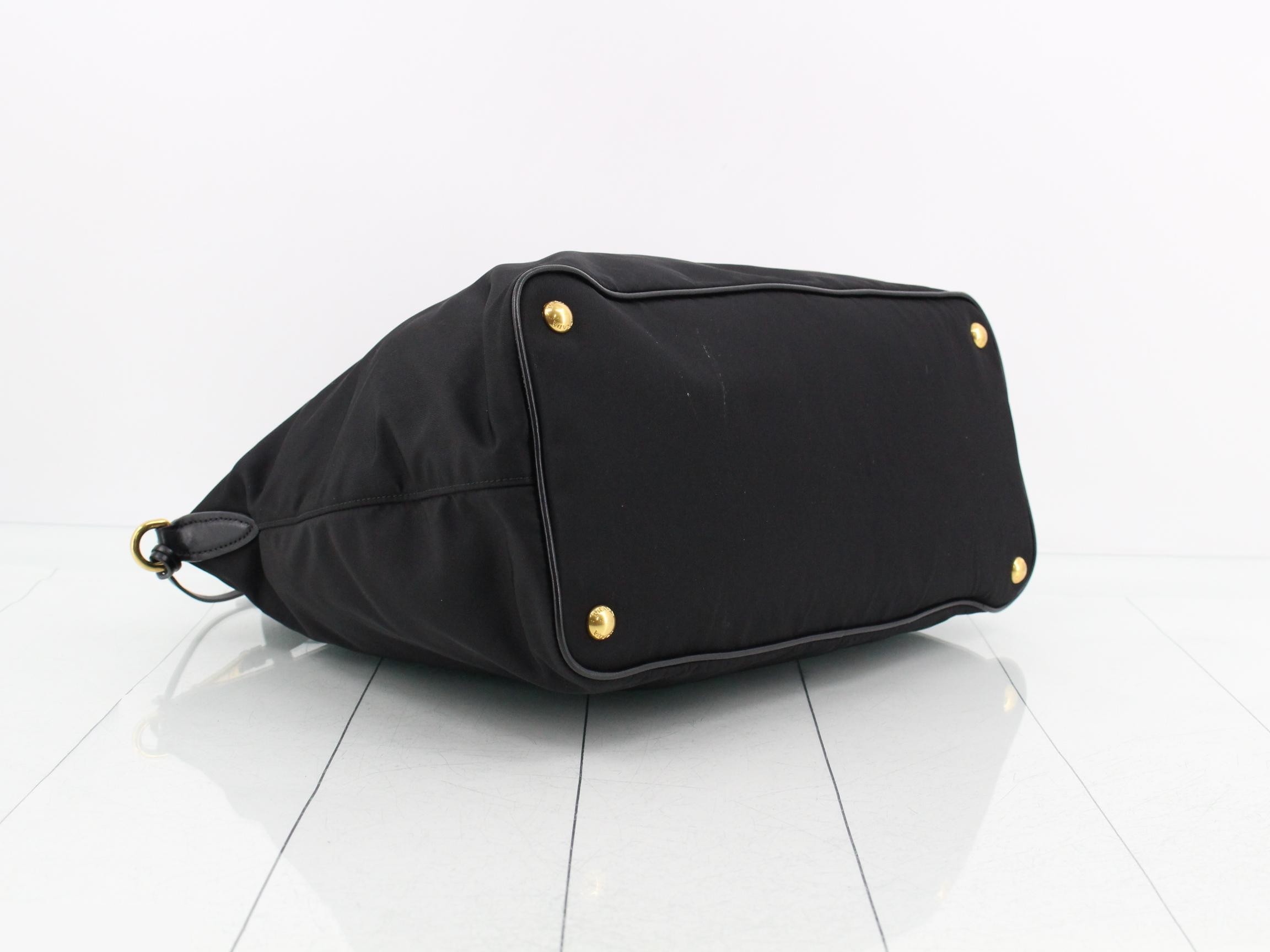 2-Way Bag, Nylon, Black — view 5