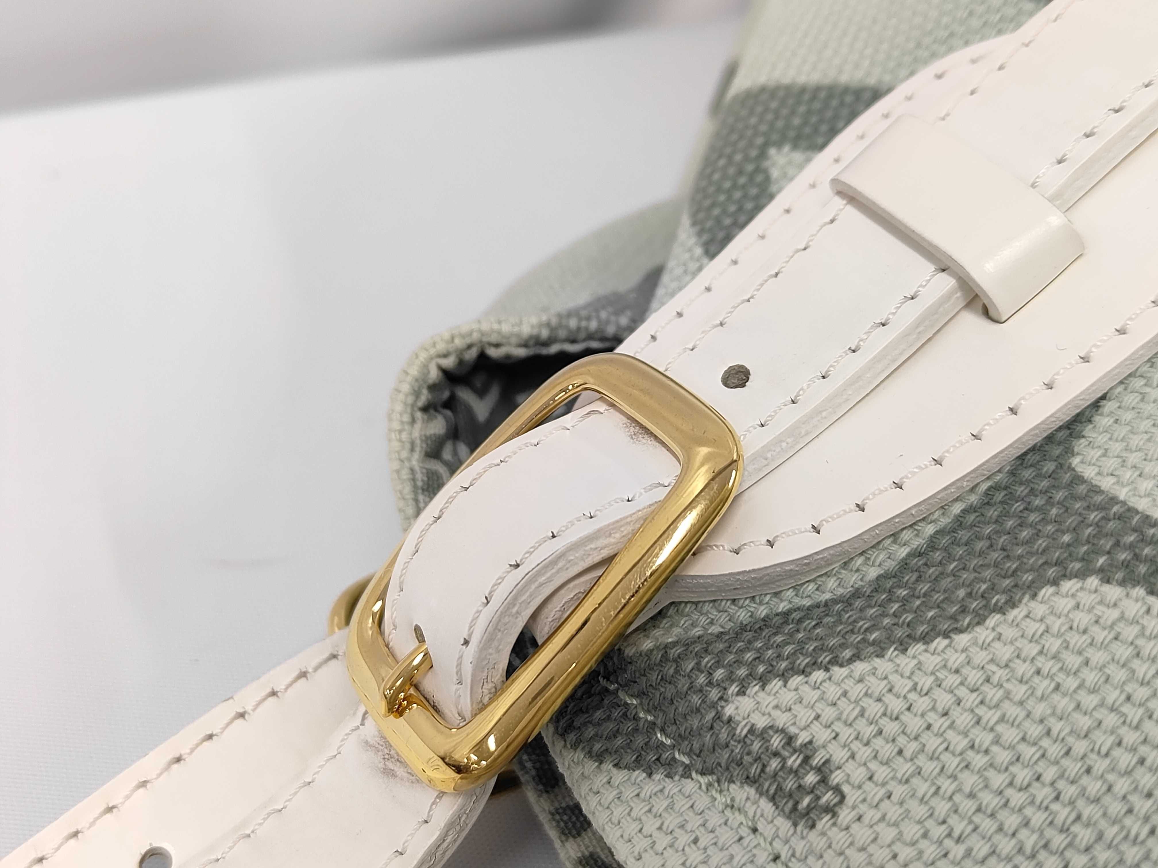 Monogram Canvas x Leather Taïcienne Light Green Tote Bag — view 6