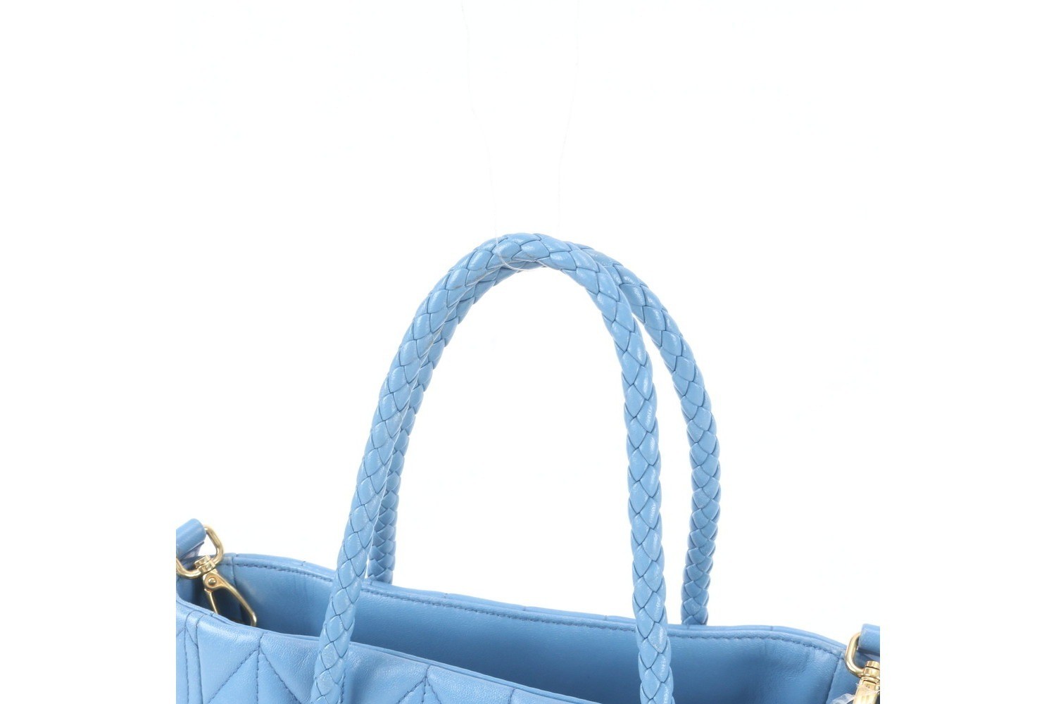 Nappa Trapuntato Leather 2-Way Shoulder Bag — view 2