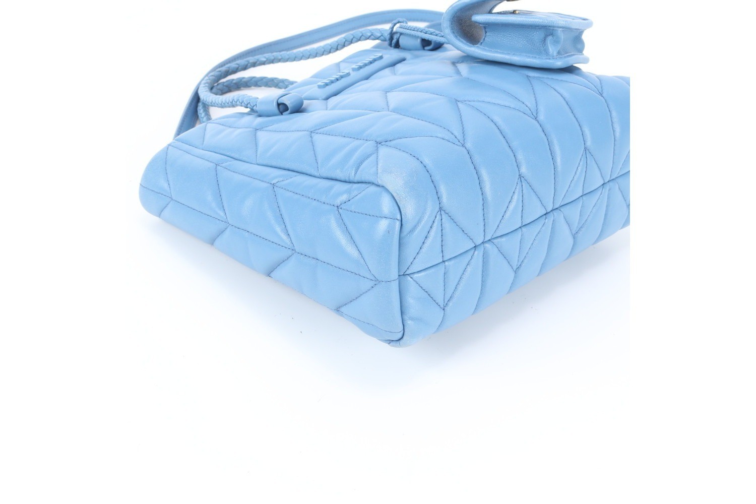 Nappa Trapuntato Leather 2-Way Shoulder Bag — view 4