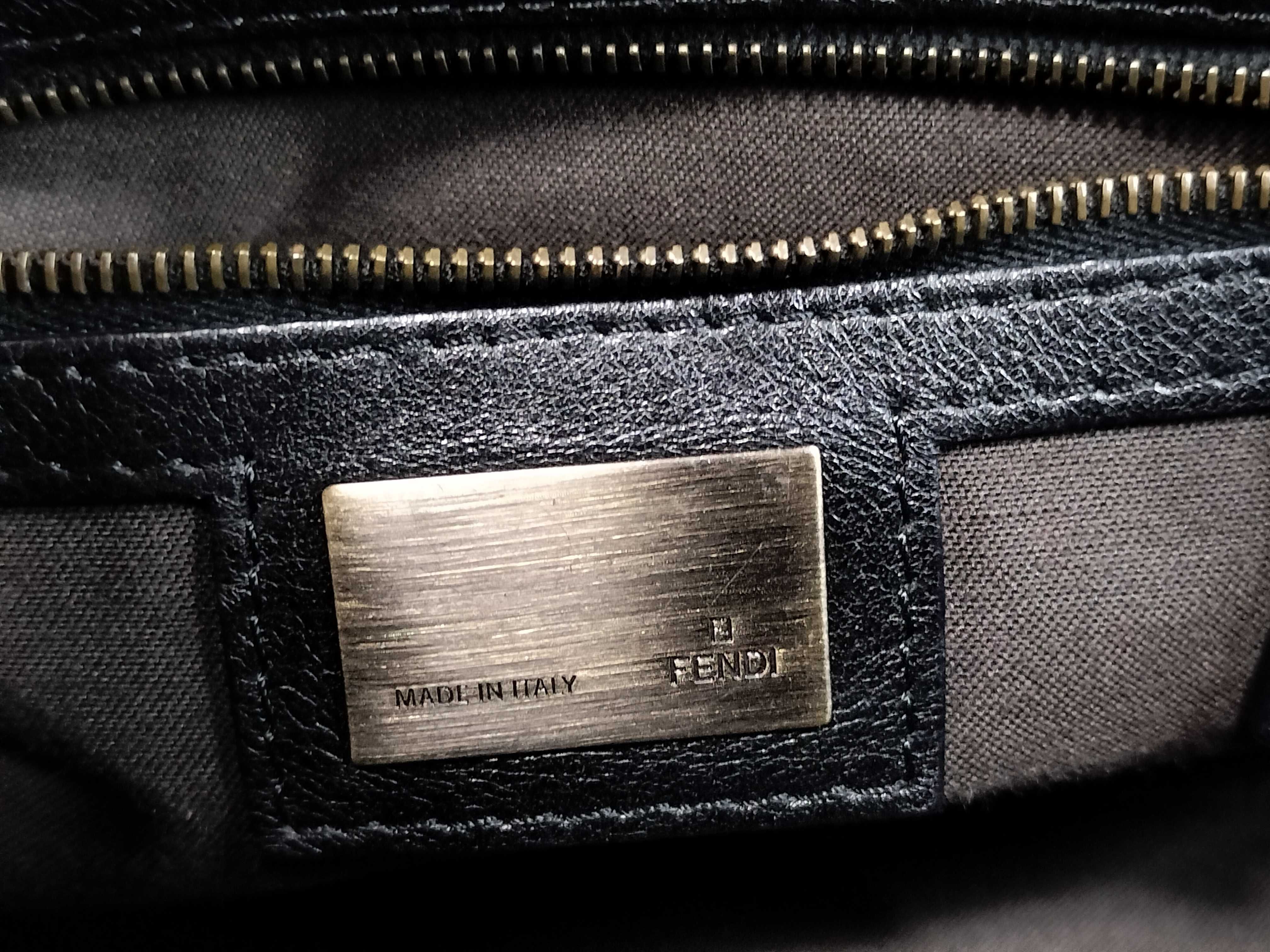 tote bag leather black tag tote bag — view 11