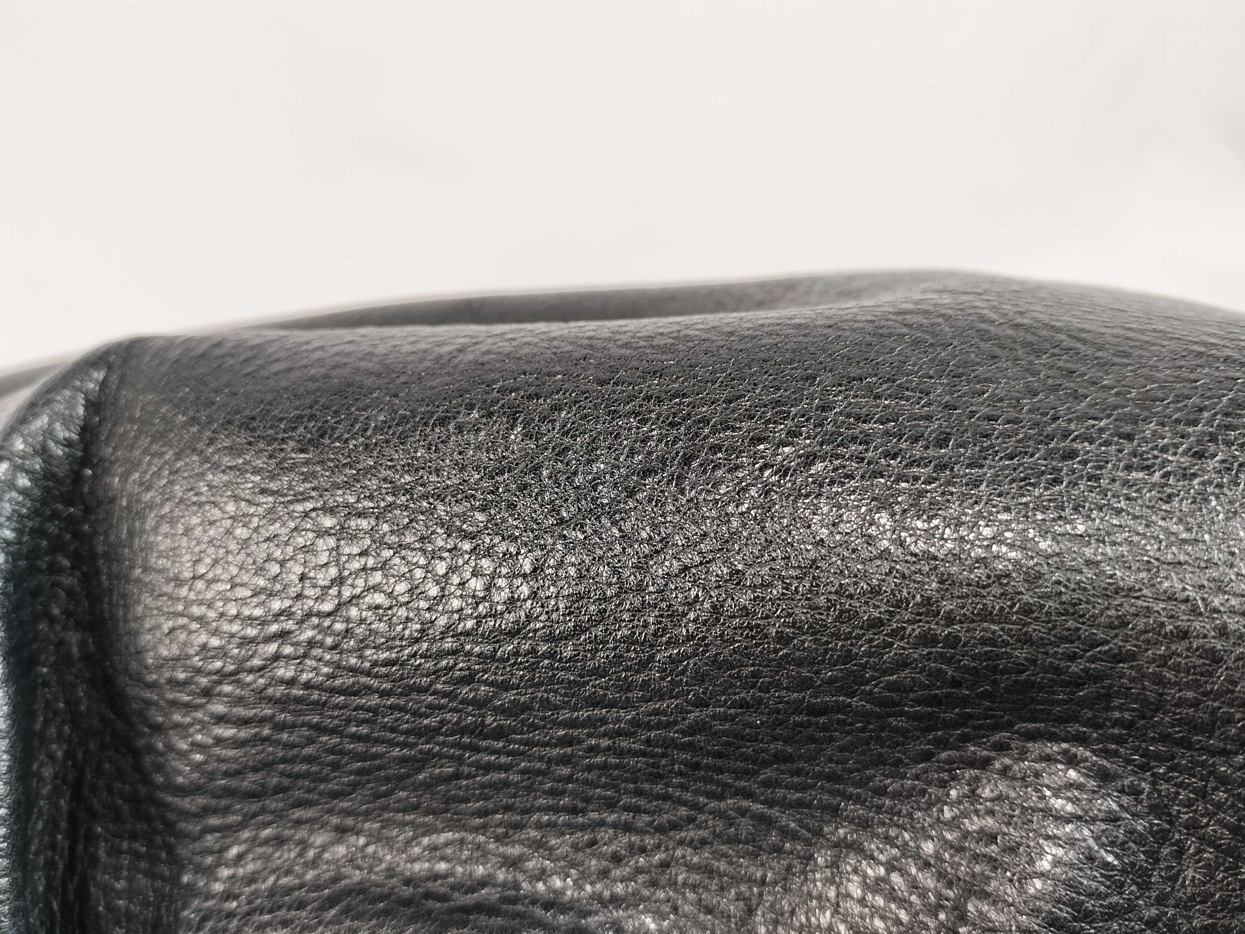 tote bag leather black tag tote bag — view 14