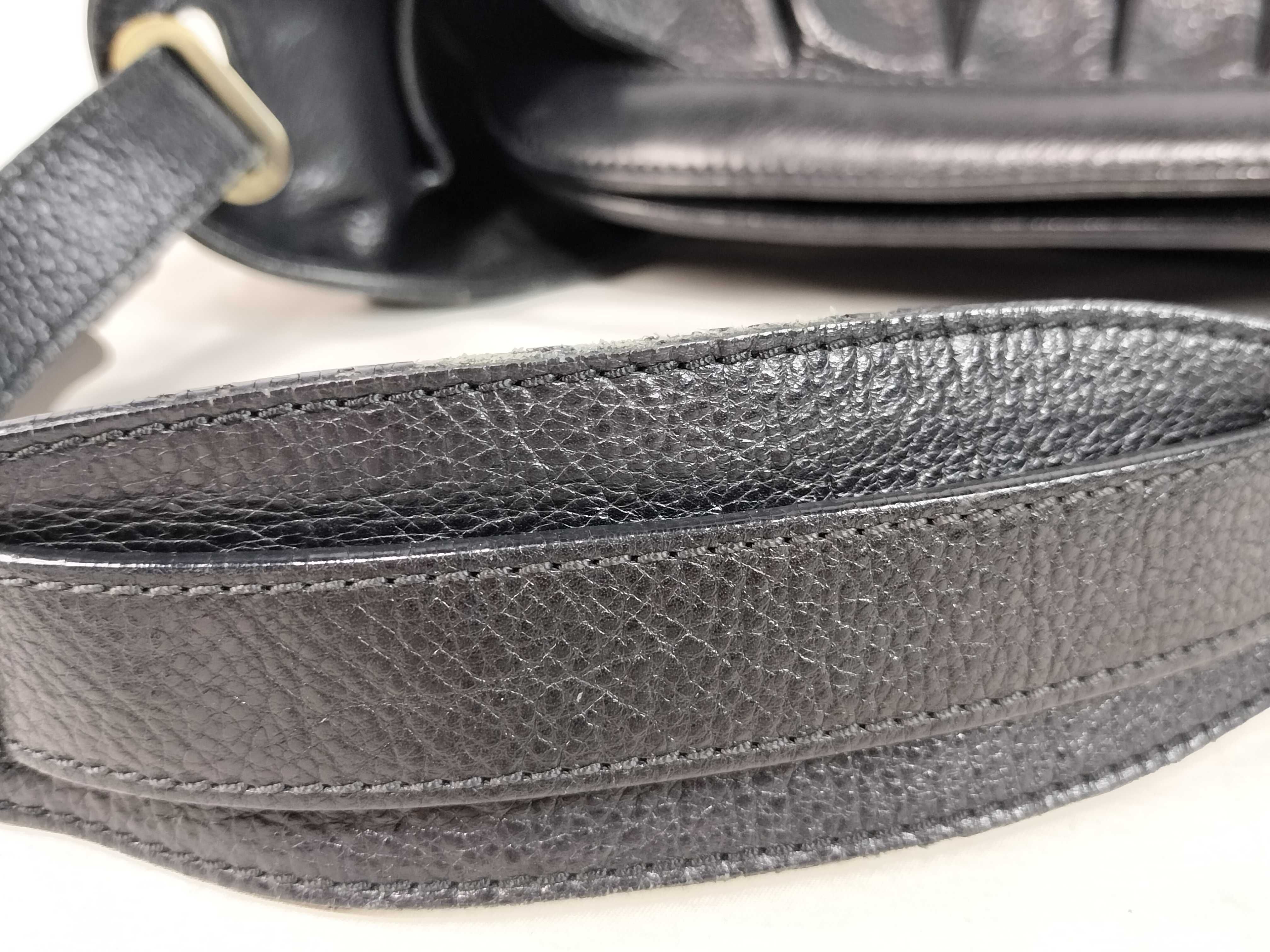tote bag leather black tag tote bag — view 4