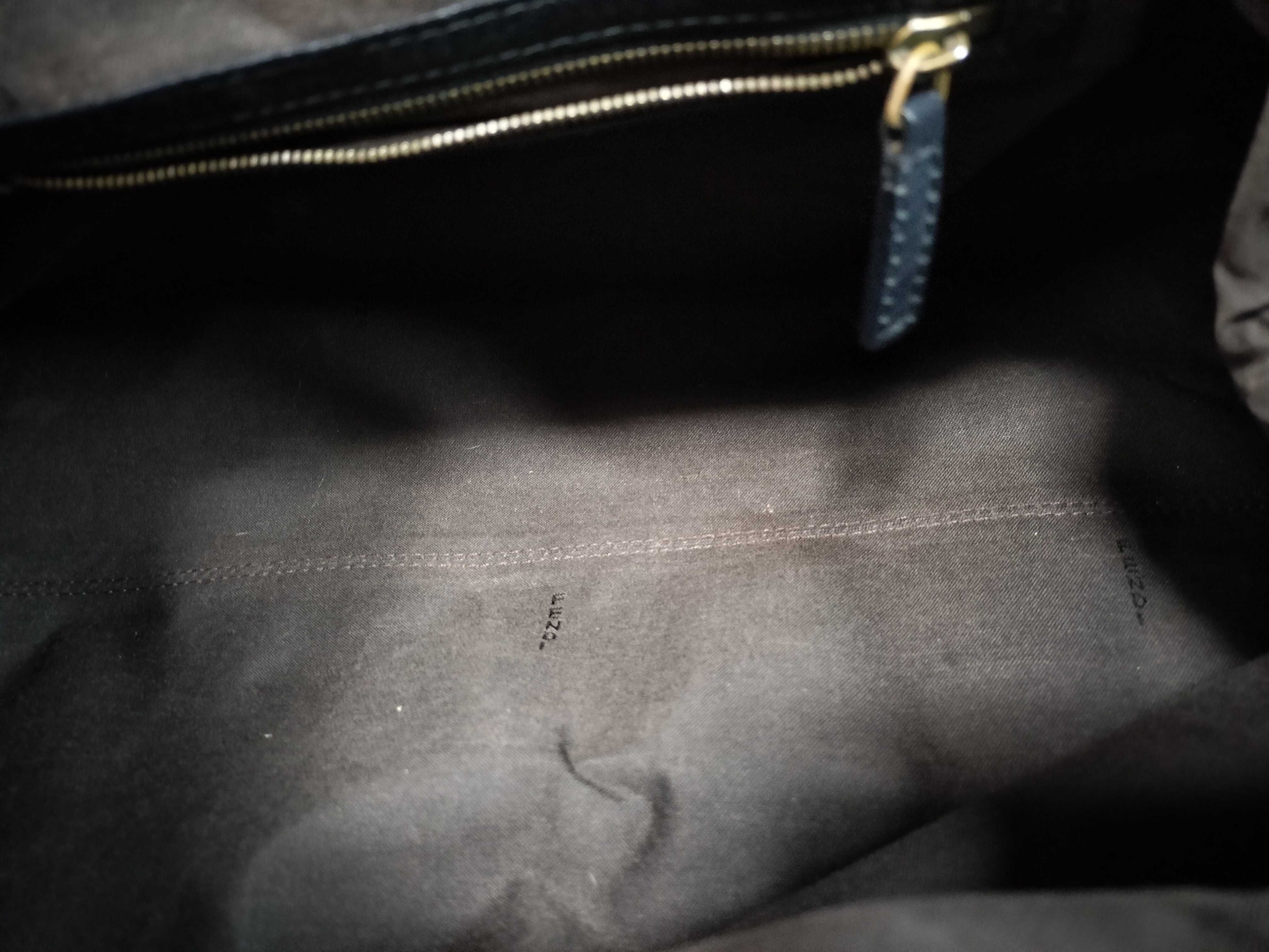 tote bag leather black tag tote bag — view 9