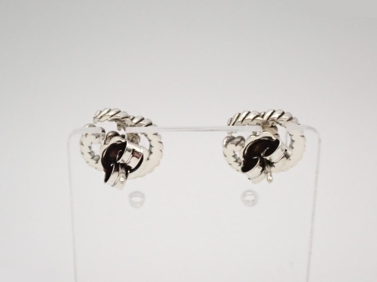 Double G Marmont Earrings, 925 Sterling Silver, 3.4g — view 2