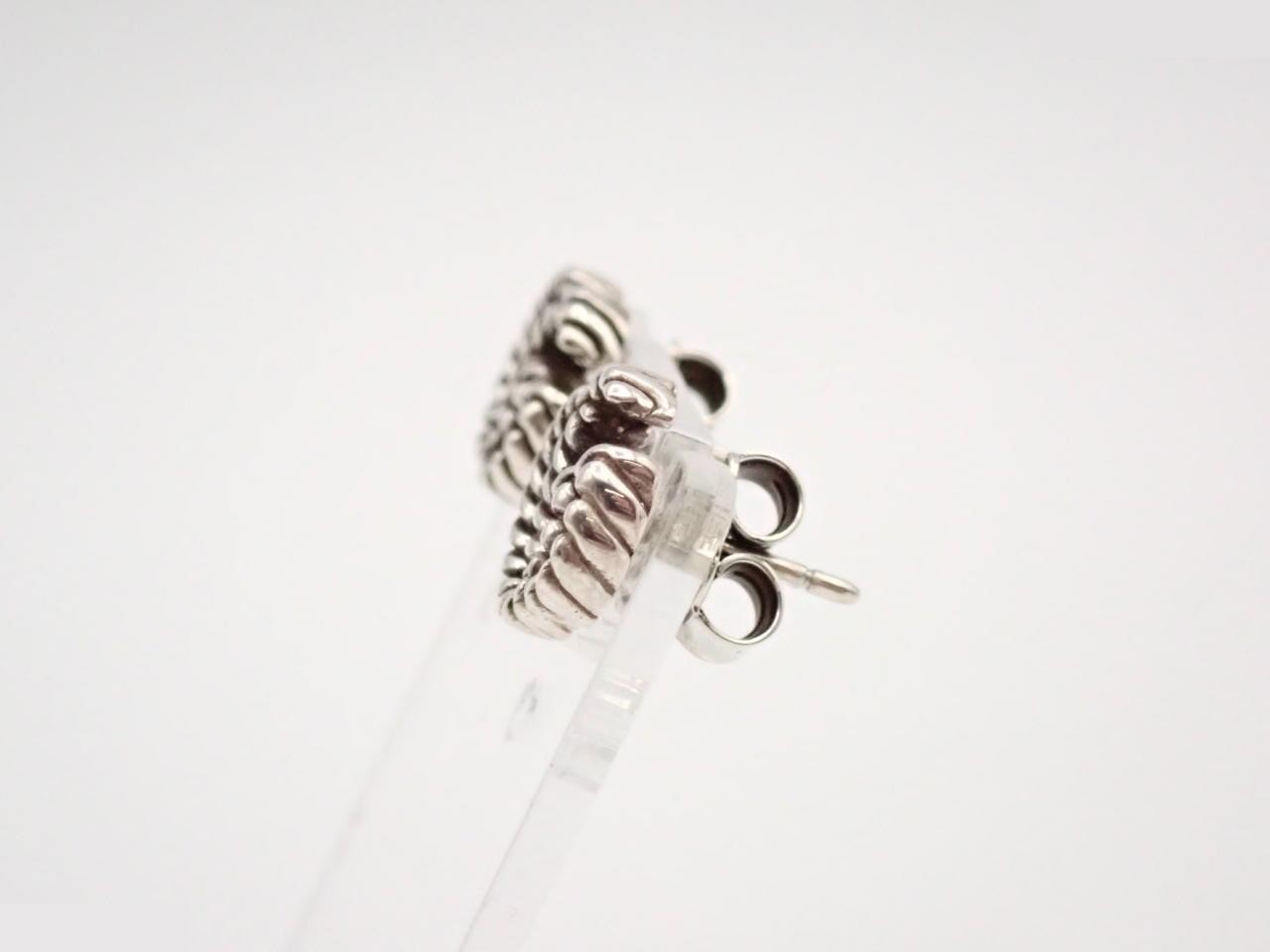 Double G Marmont Earrings, 925 Sterling Silver, 3.4g — view 3