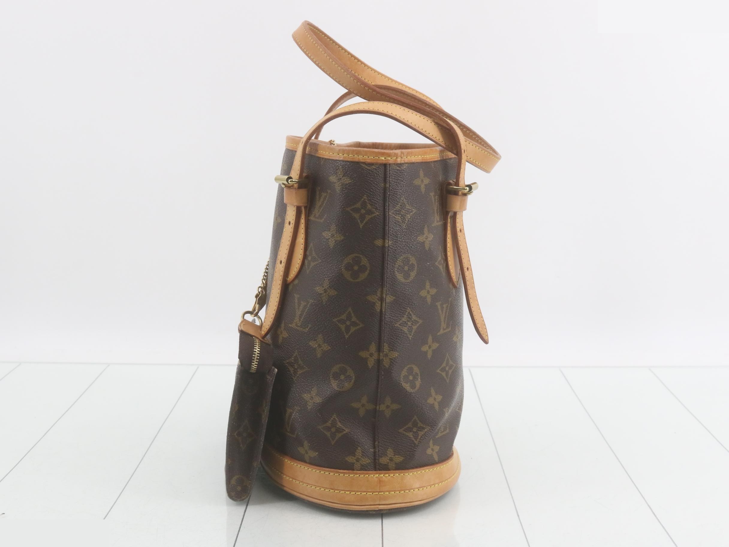 Monogram Bucket PM — view 3