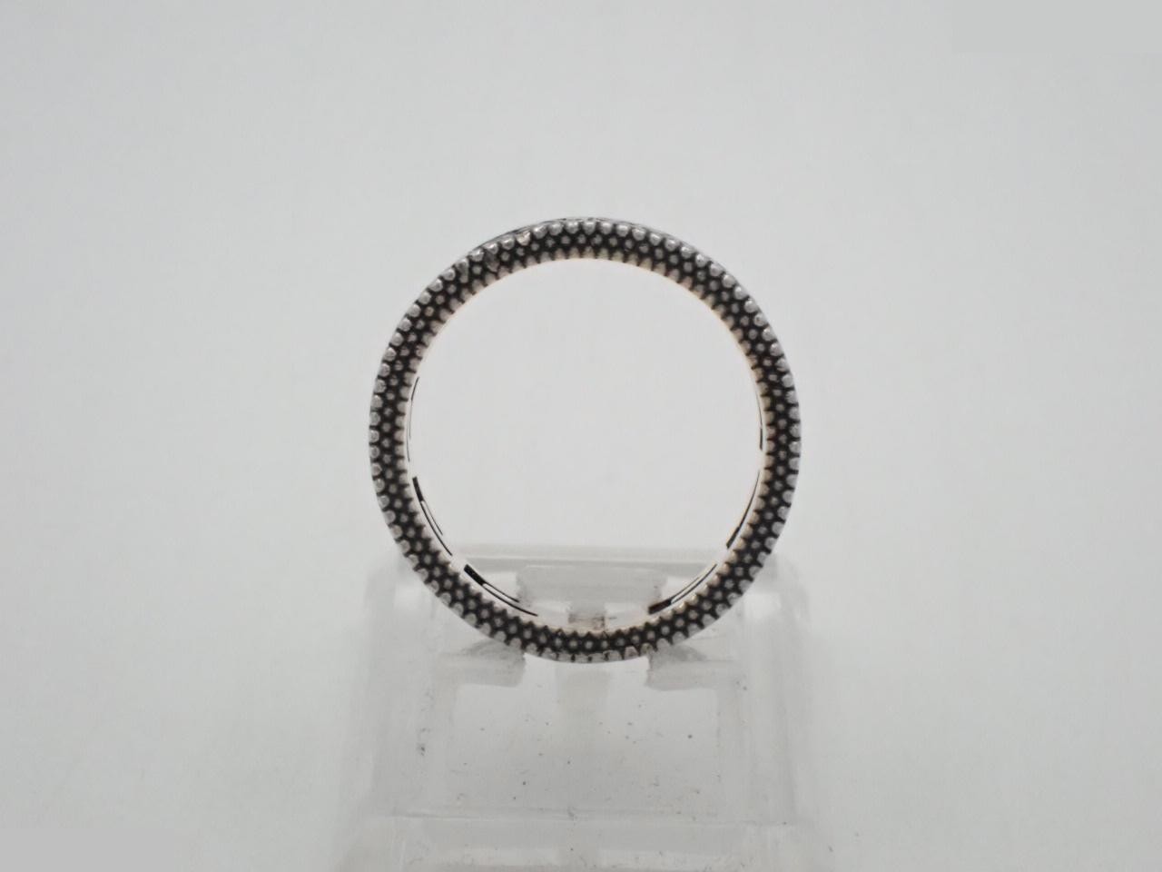Square G-ring, 925/5.1g, #14 — view 3