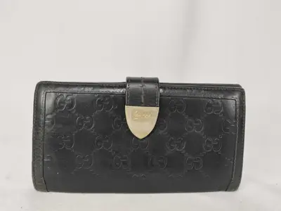 Guccissima Wallet, Guccissima Black Wallet