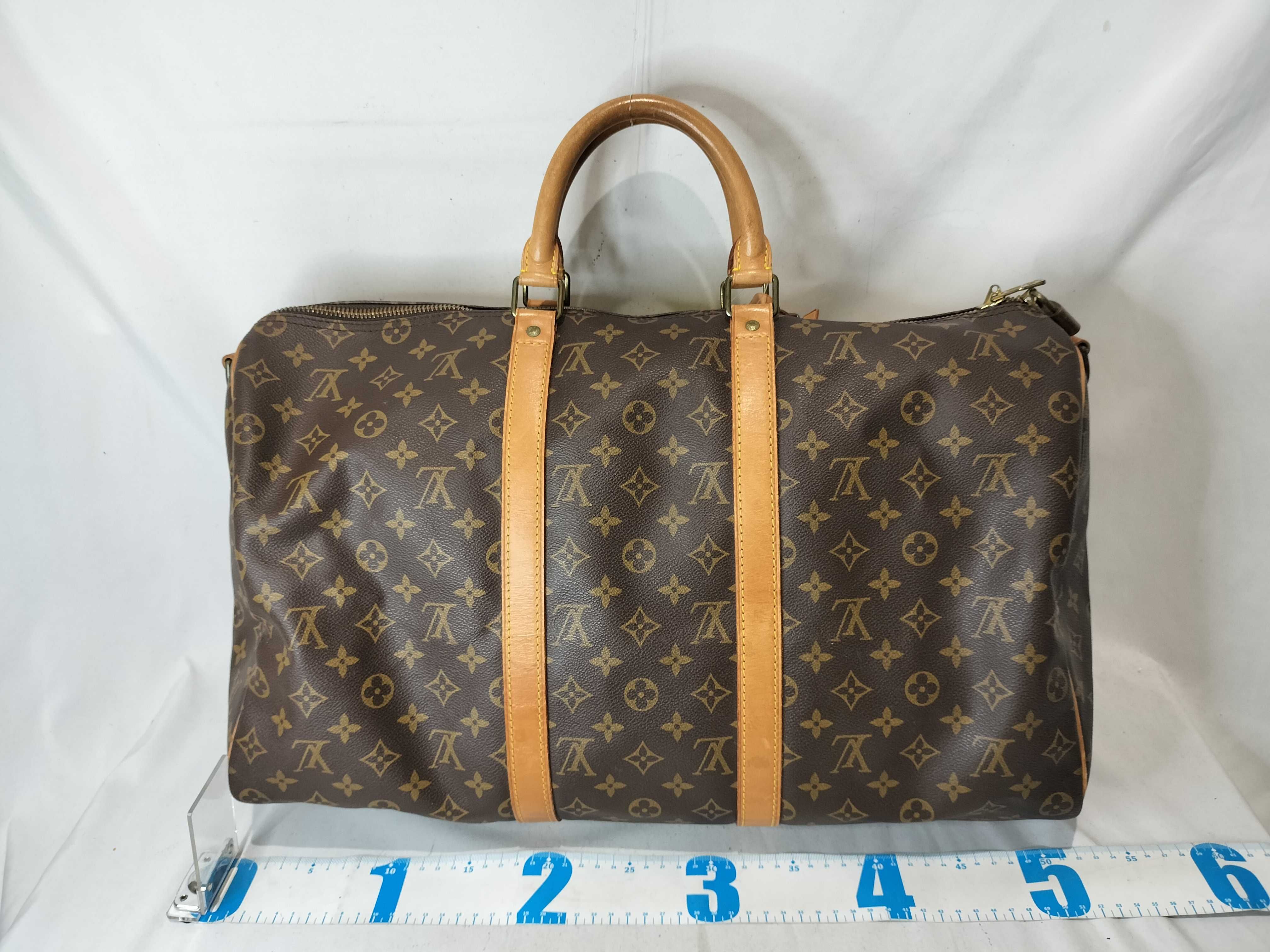 Monogram M41416 Keepall Bandoulière 50 Boston Bag (Handbag not included) — view 2