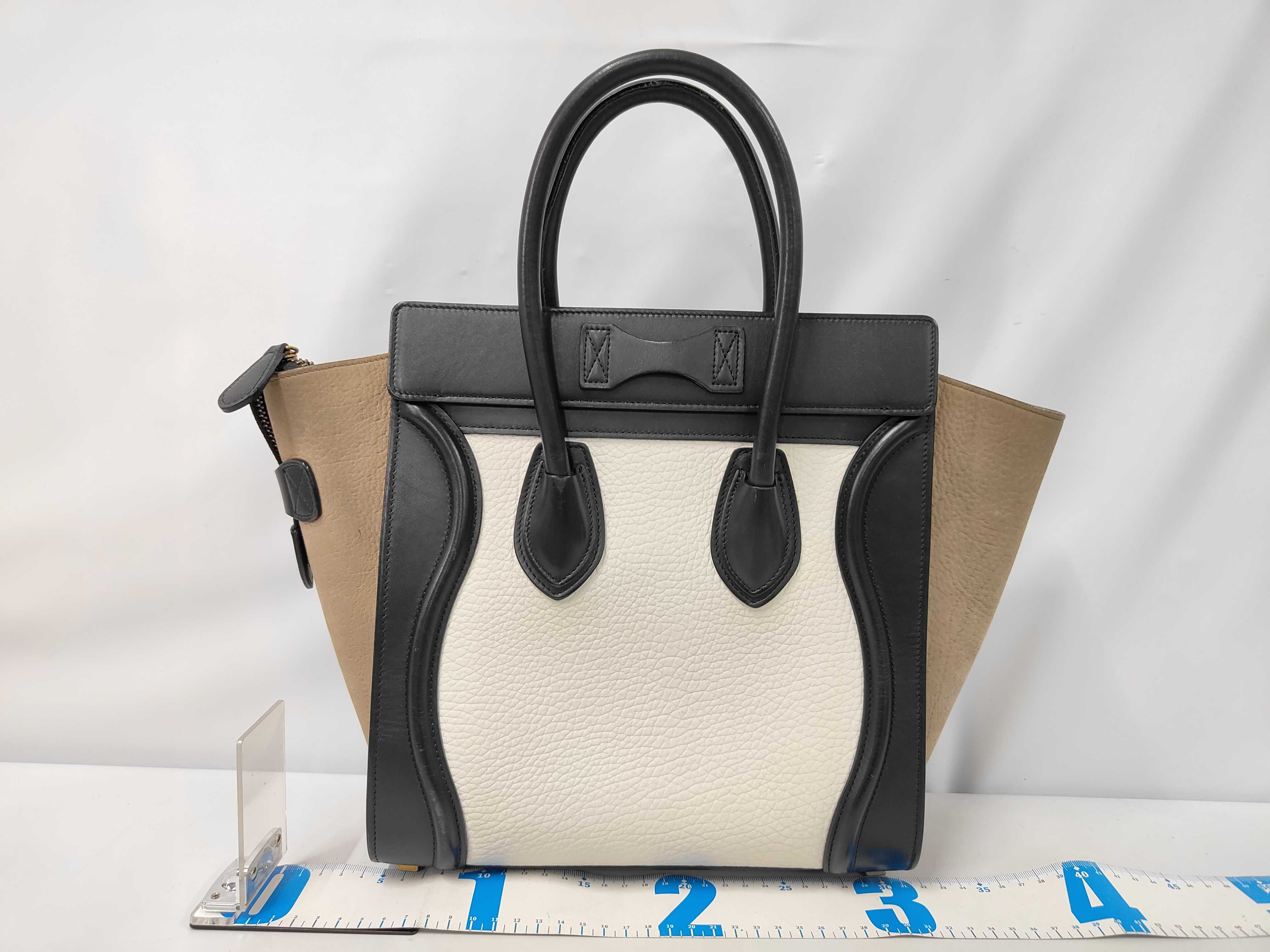 167793 Micro Shopper Tote Handbag Leather Handbag — view 2